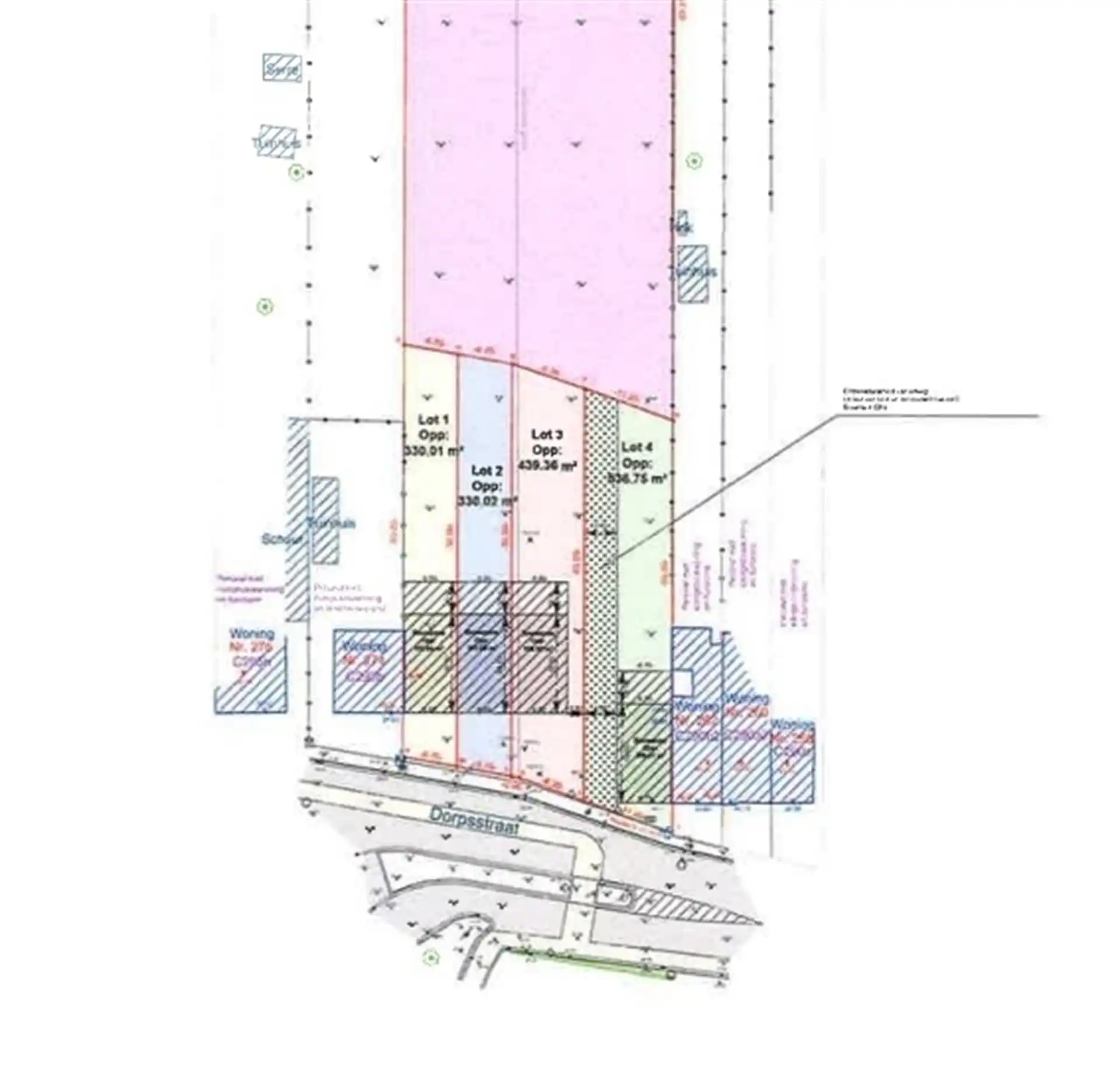 Bouwgrond voor halfopen bebouwing (lot 4) - 536 m² foto 2