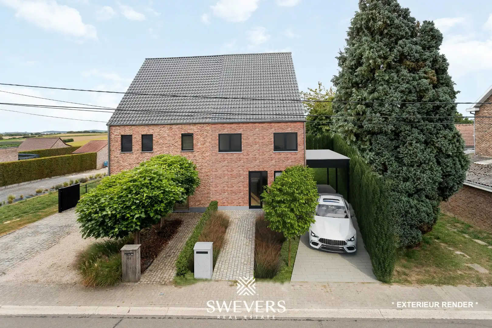 Bouwgrond met open zicht & bouwvergunning in Sint-Truiden foto {{pictureIndex}}