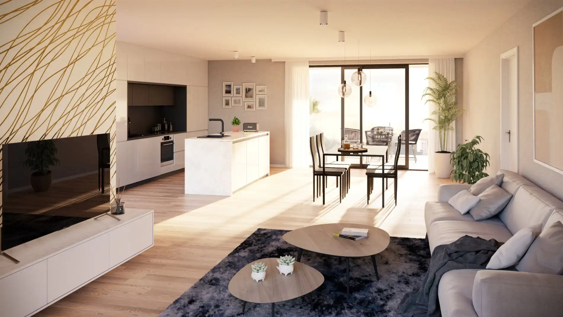 Penthouse (100 m²) met 2 slpk en ruim terras.  foto 7
