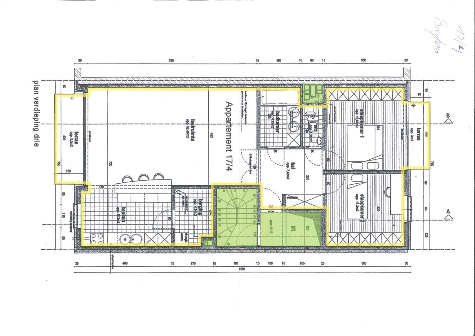 Instapklaar appartement 2 slaapkamers in klein gebouw in centrum Ninove foto 16