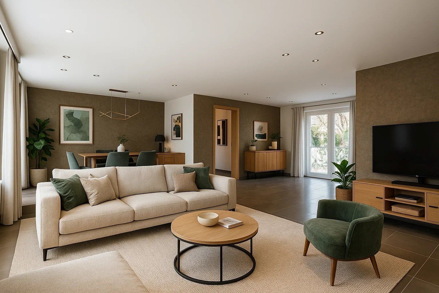 Ruime bel-étagewoning met garage, tuin en vier slaapkamers  foto 2