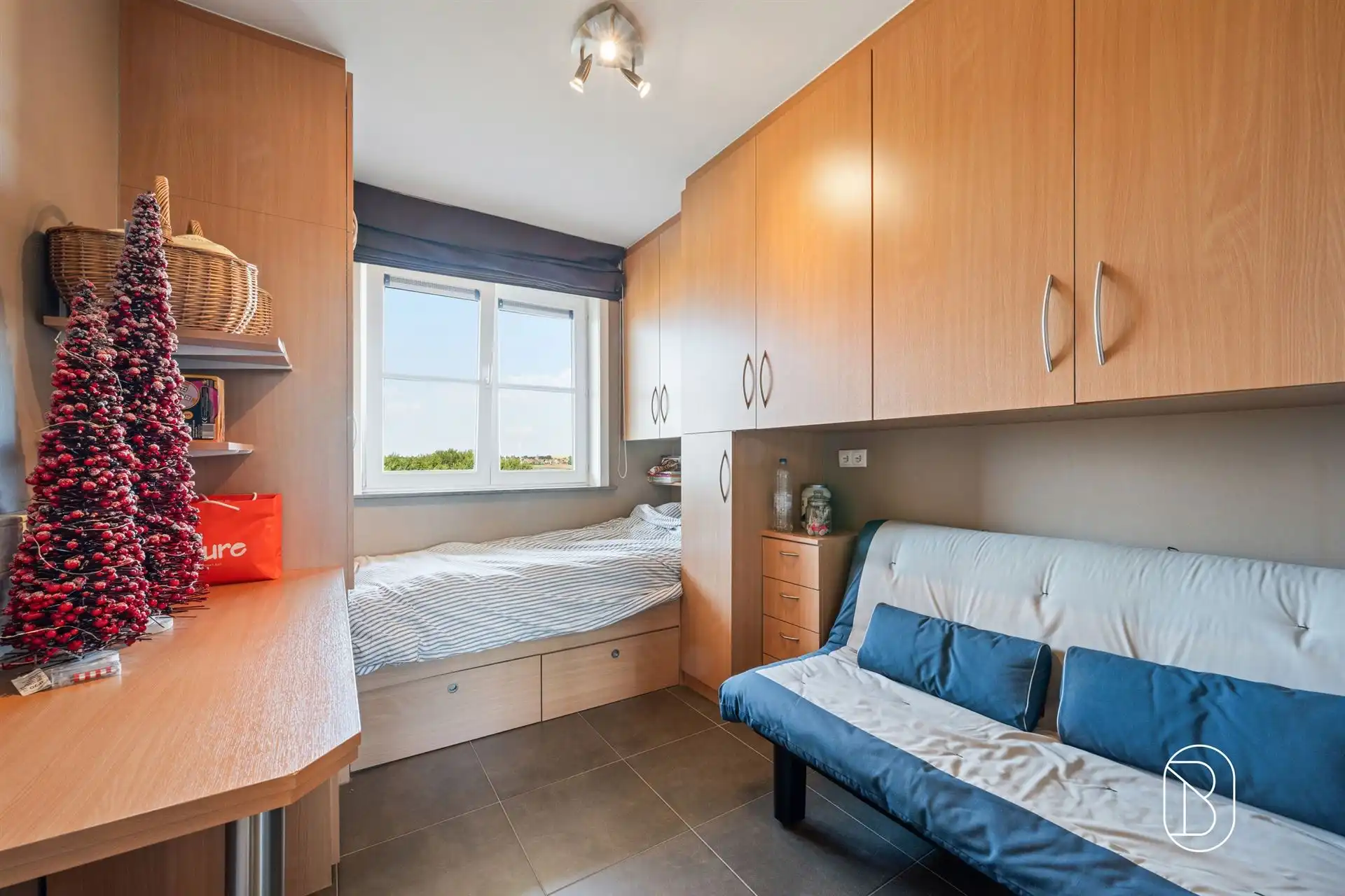 Appartement met 2 slk en terras, zicht op de havengeul foto 17