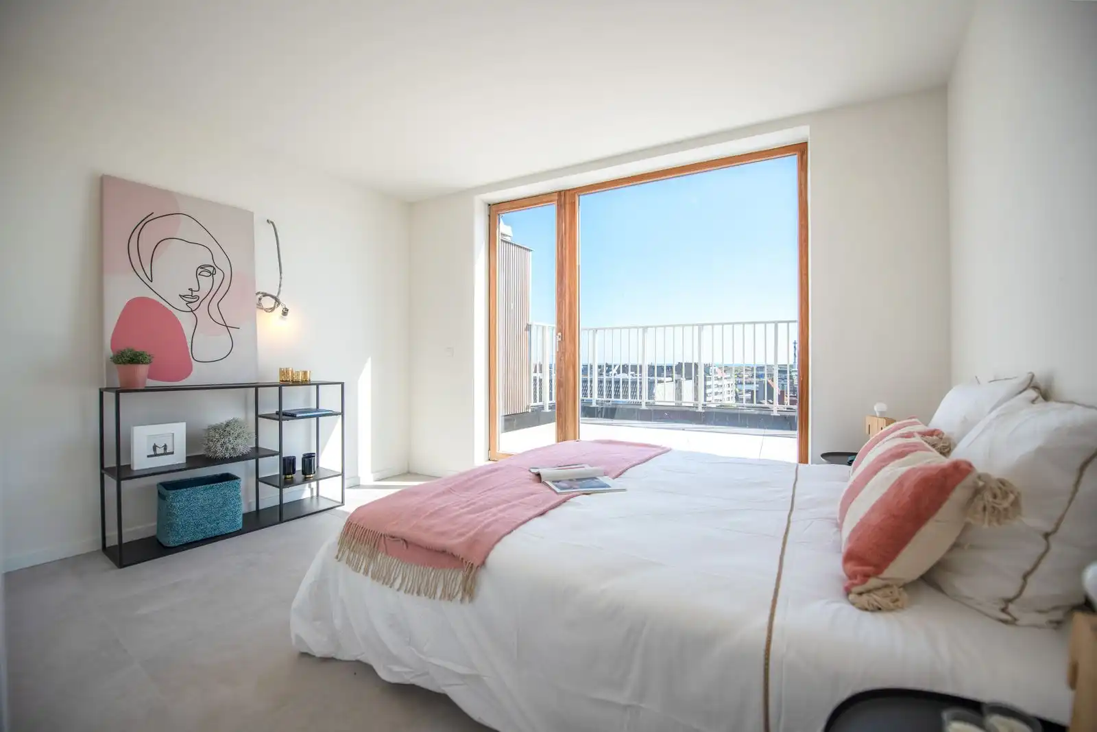 Nieuwbouw penthouse appartement met zonnige terrassen in hartje Oostende foto 7