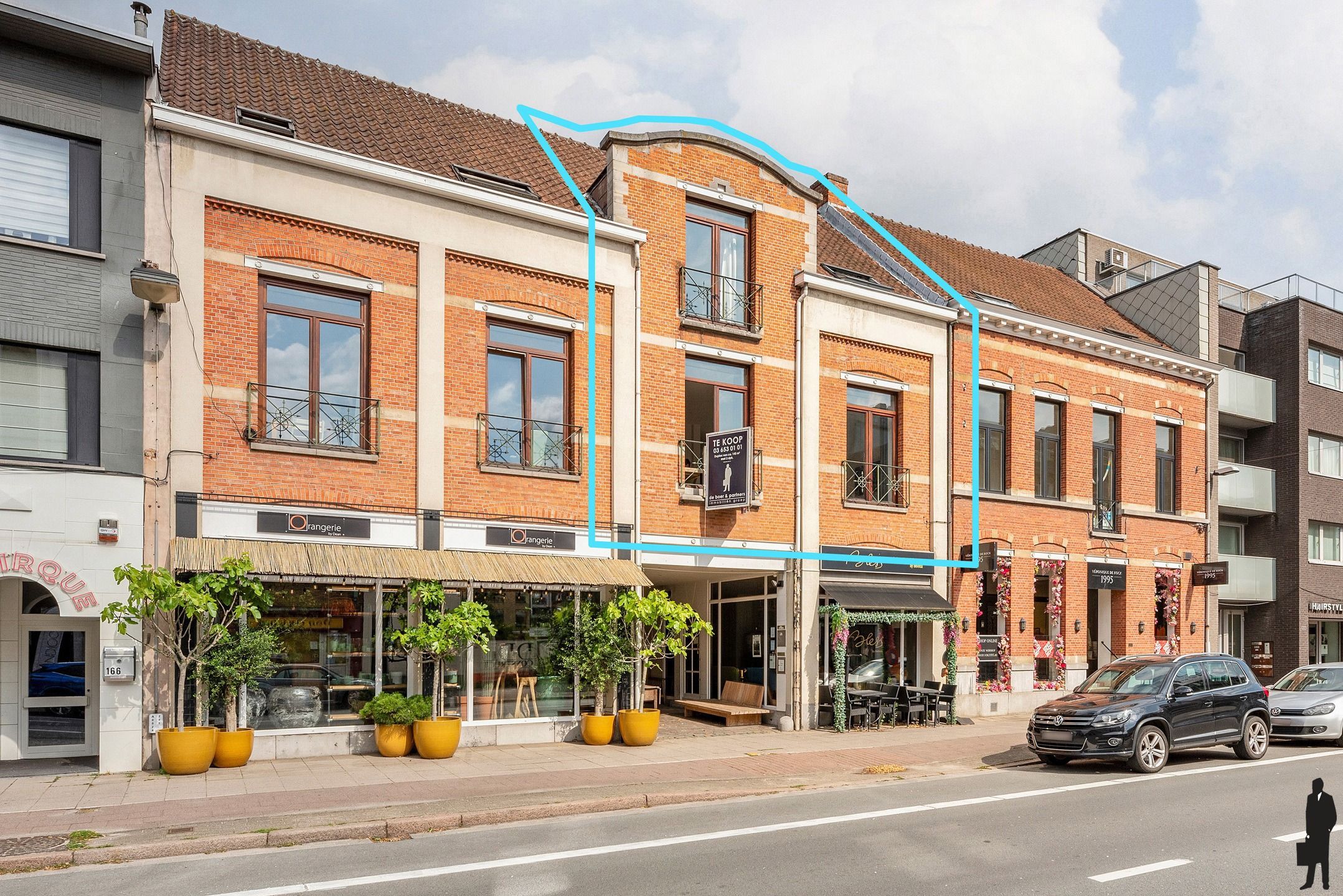 Centrum Brasschaat, mooi duplex app. van 140m² met 3slpk foto {{pictureIndex}}