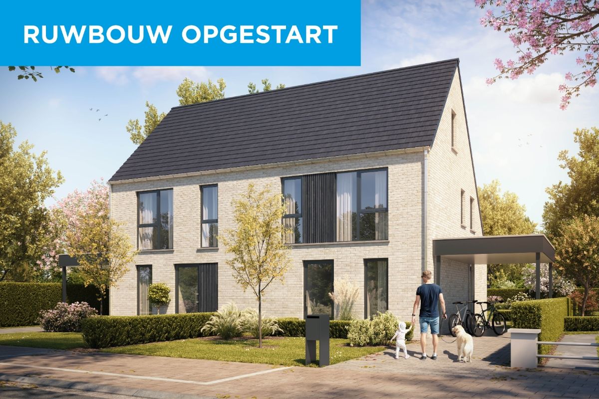 Hectaar bouwt twee ruime halfopen woningen te Serskamp foto 1