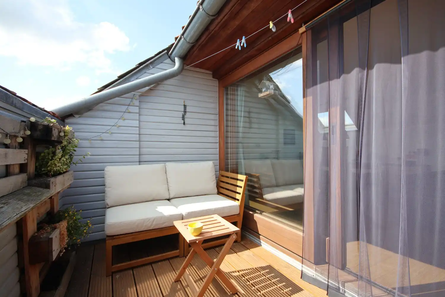 Rustig gelegen appartement met 2 slaapkamers en terras foto 4