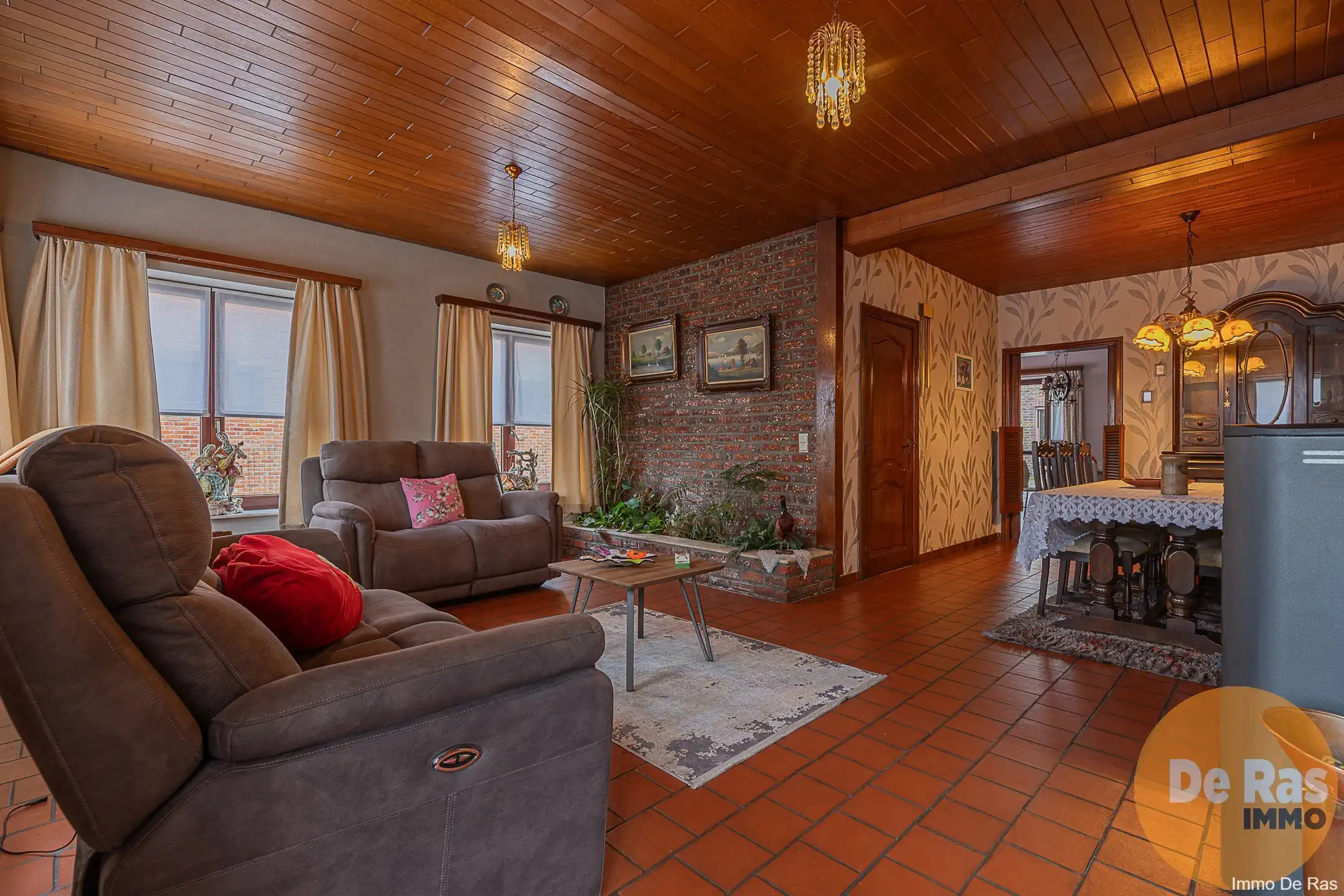 LIEDEKERKE Solide HOB op toplocatie met 3 slp/tuin en garage foto 7