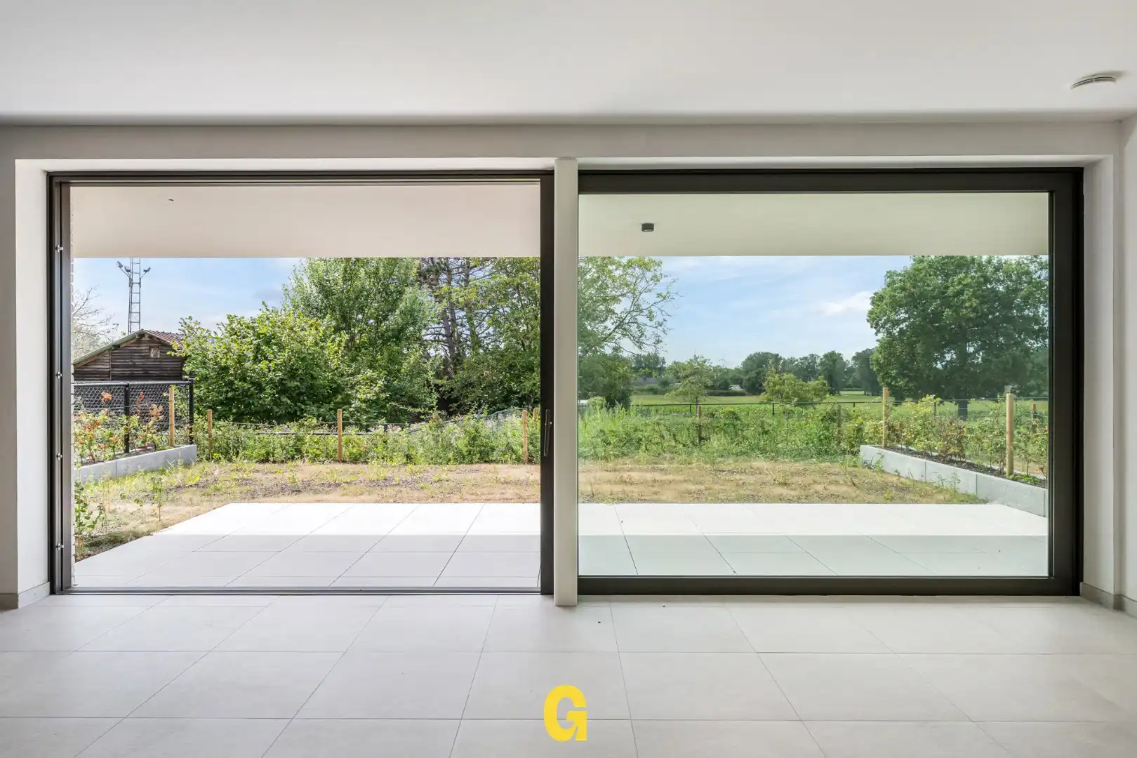Gelijkvloers nieuwbouwappartement in residentie Bella Vista met 1 slaapkamer en terras en tuin met blijvend zicht op achterliggend groen, vlakbij het centrum.  foto 11