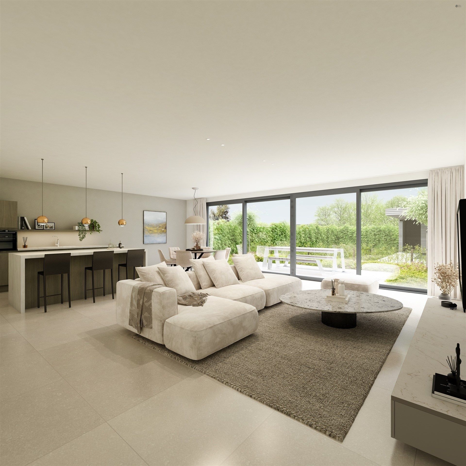 Top gelijkvloers appartement foto {{pictureIndex}}