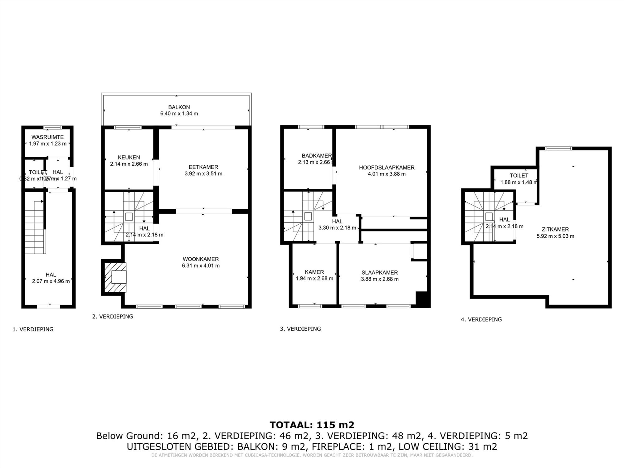 PRACHTIGE WONING MET 3 SLKS OP EEN TOPLOCATIE IN SINT-TRUIDEN MET PARKEERPLAATSEN foto 30