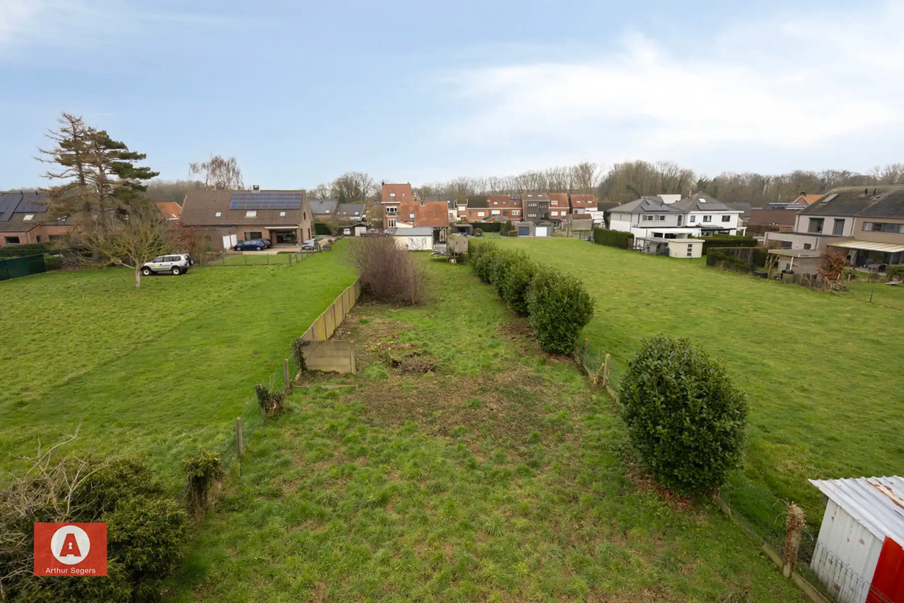 Zéér rustig gelegen bouwgrond in nieuwe verkaveling te Imde foto 7