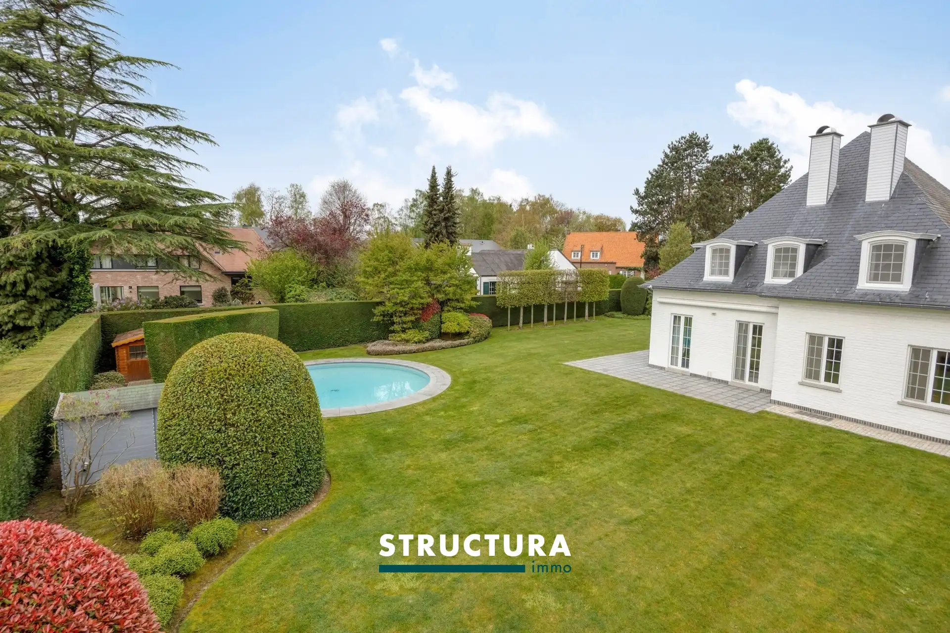Exclusieve karaktervilla met zwembad in het prestigieuze Bouchout foto 33
