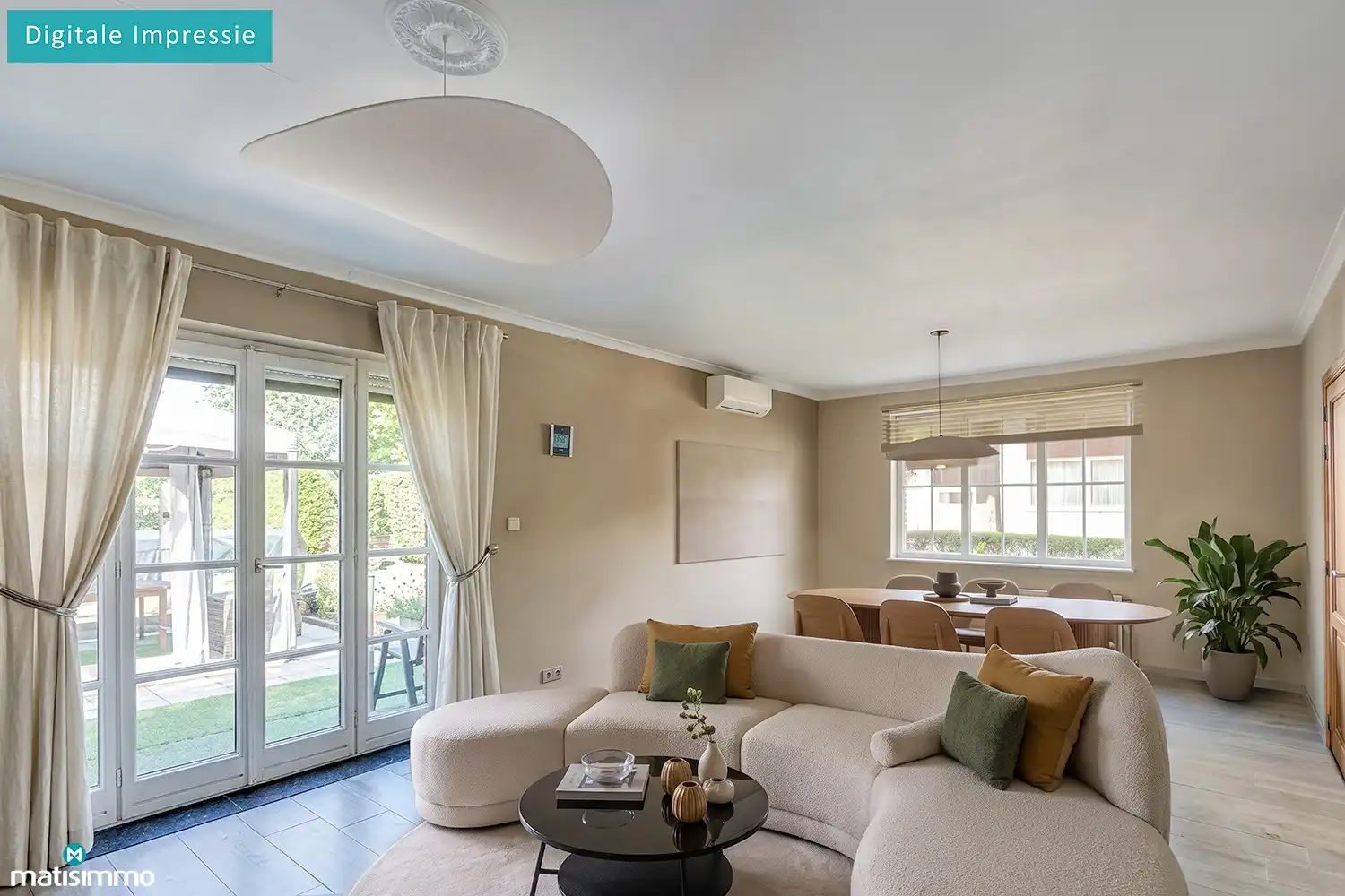 KARAKTERVOLLE EENGEZINSWONING MET 5 SLAAPKAMERS, GARAGE, CARPORT EN TUIN NABIJ HET CENTRUM VAN BILZEN foto 5