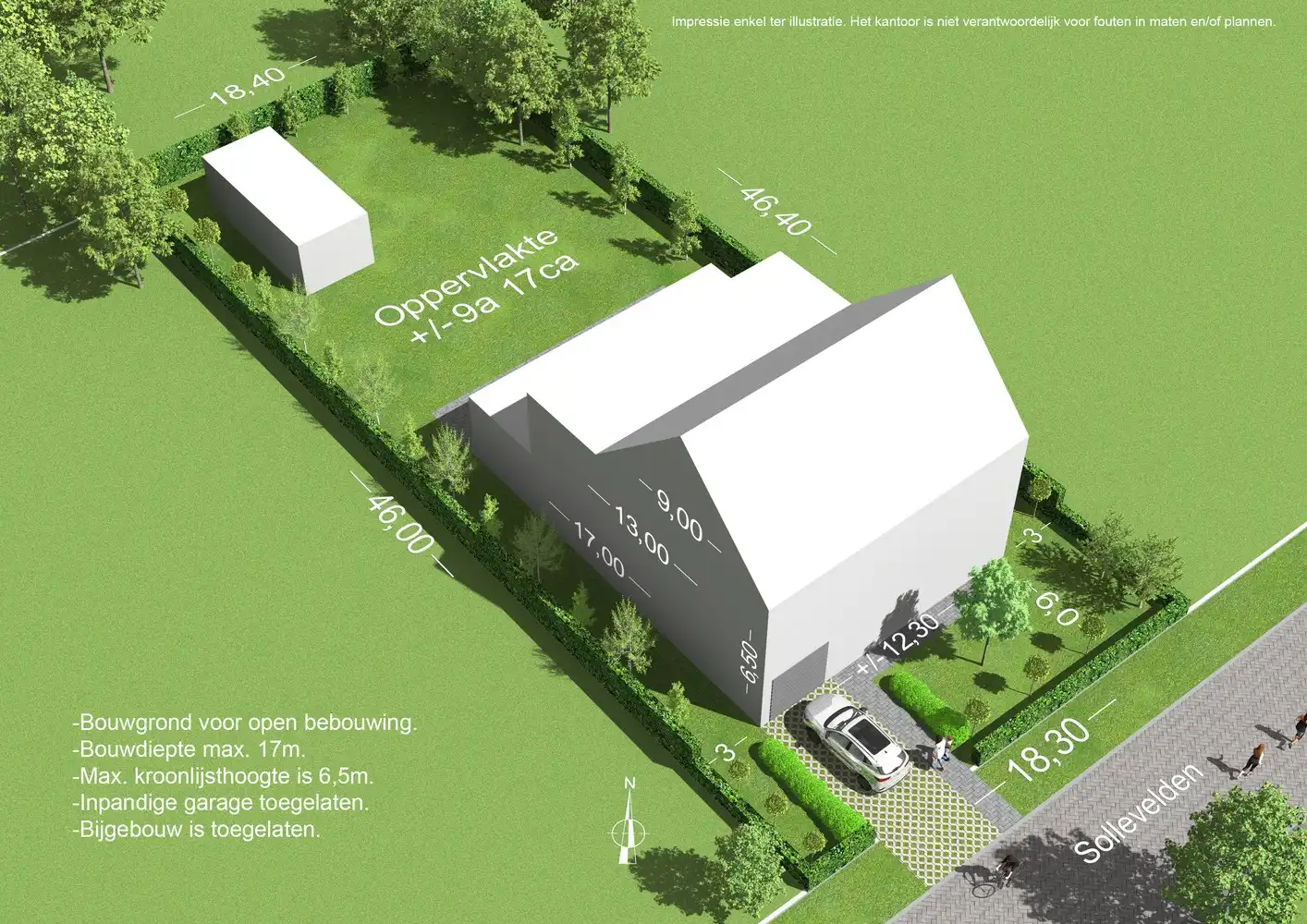Bouwgrond open bebouwing op perceel van 917 m² te Beerzel foto {{pictureIndex}}