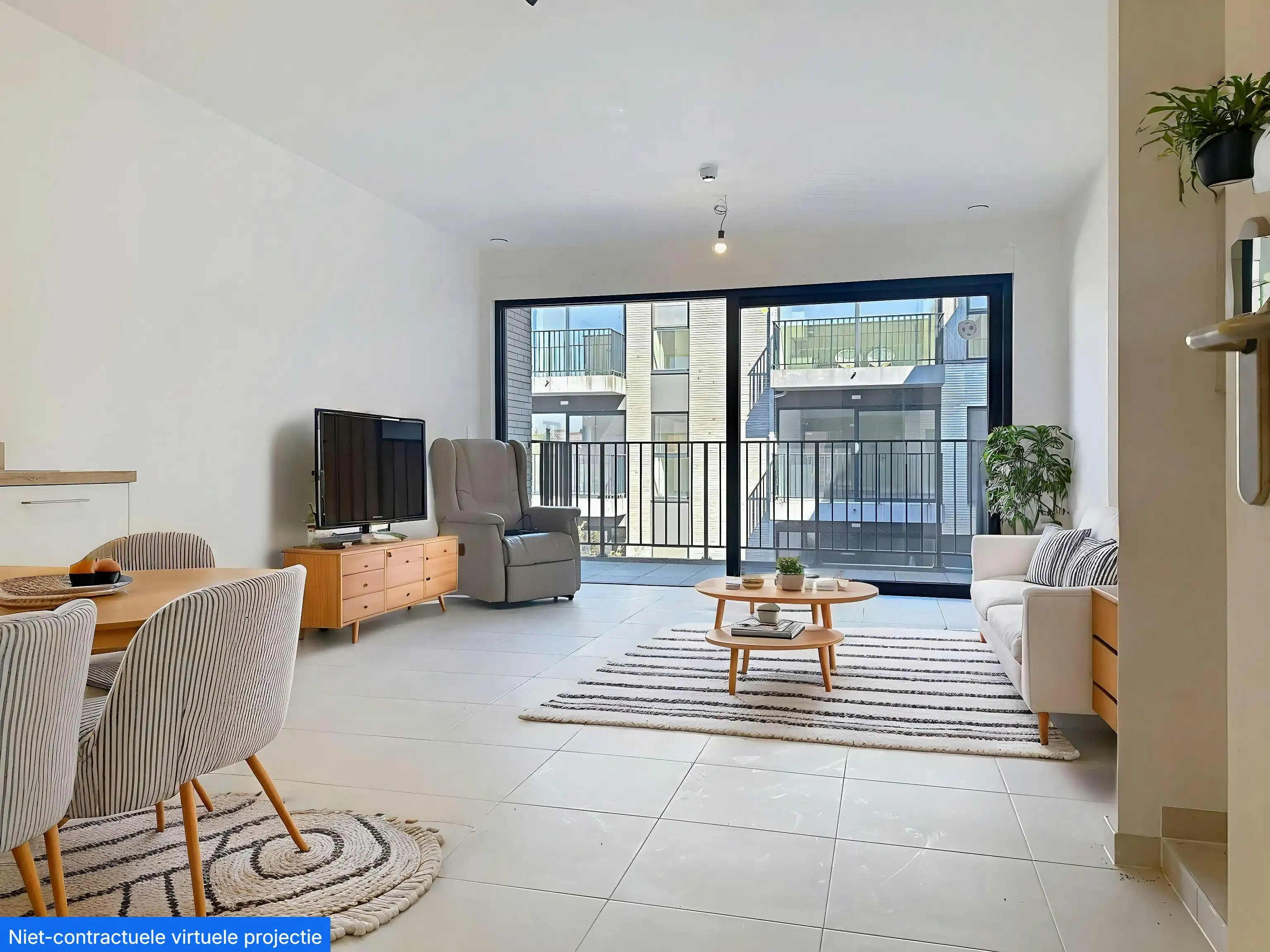 Nieuwbouw assistentieflat met terras te koop in Maldegem  foto {{pictureIndex}}