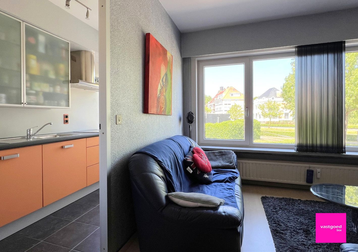 Verzorgd appartement met 2 slaapkamers en terras, Oostende foto 6
