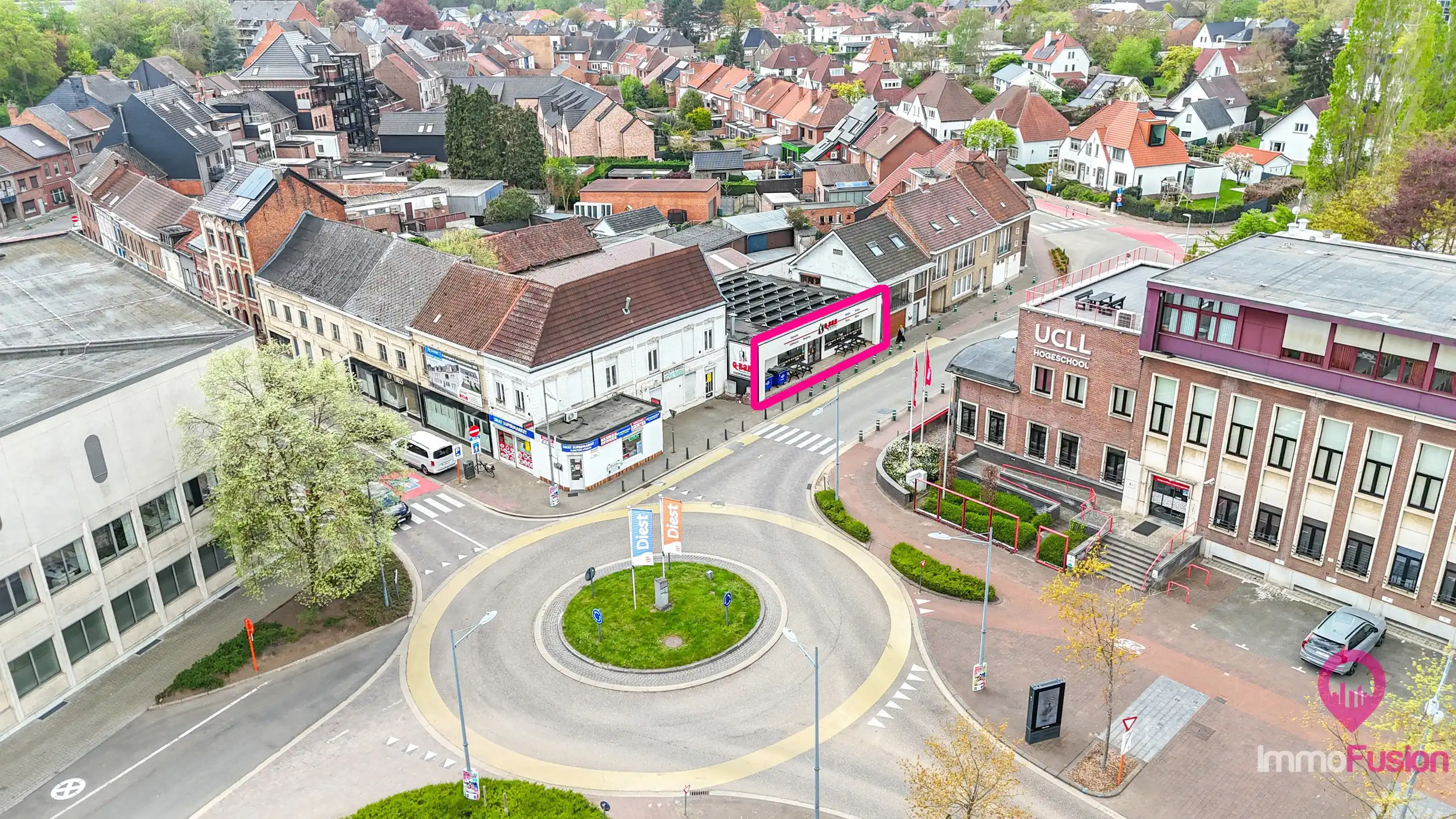 Handelspand + 3app mogelijk op toplocatie in Diest! foto {{pictureIndex}}