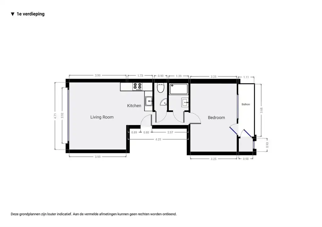 Gerenoveerd appartement met gezellig terras  foto 13