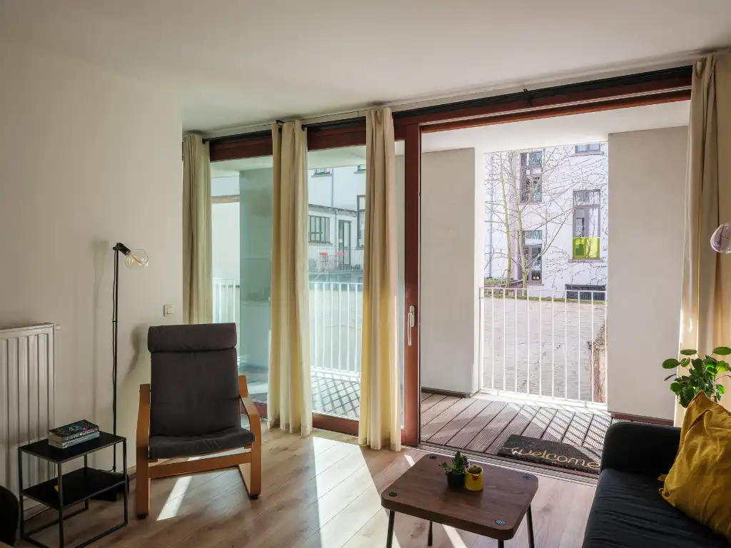 Centrum Gent – 2-slaapkamerappartement met terras (12 m²) nabij Portus Ganda (EPC B) foto 6