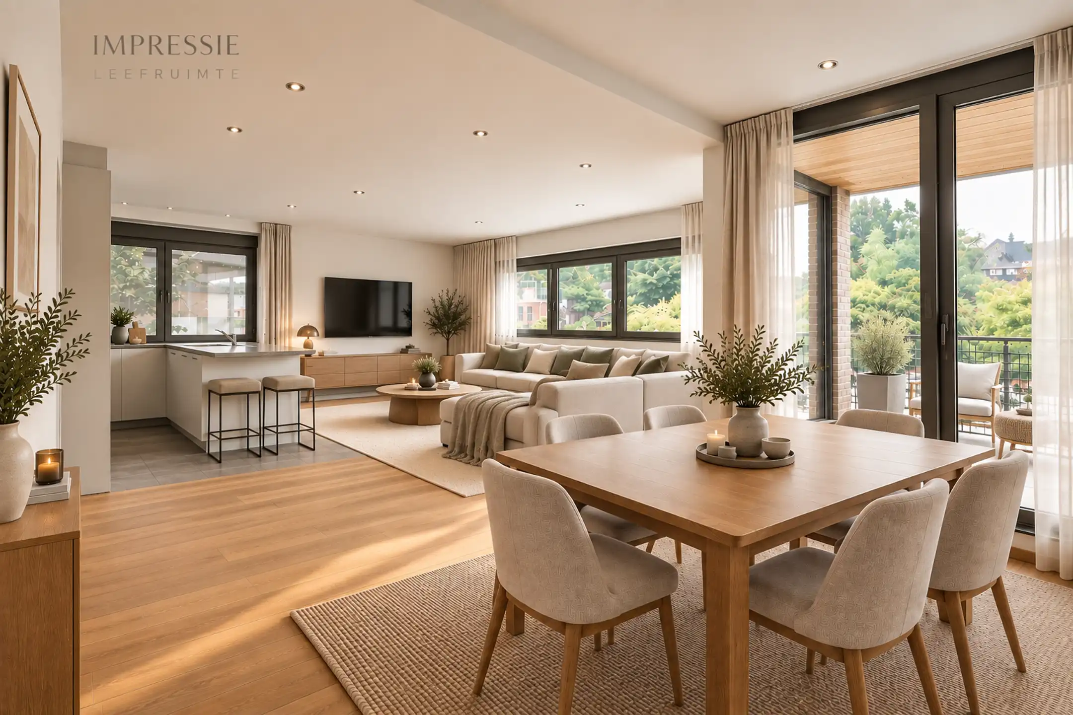 Stijlvol 2-slaapkamerappartement met 2 terrassen, private tuin, staanplaats en berging in hartje Heide foto 6