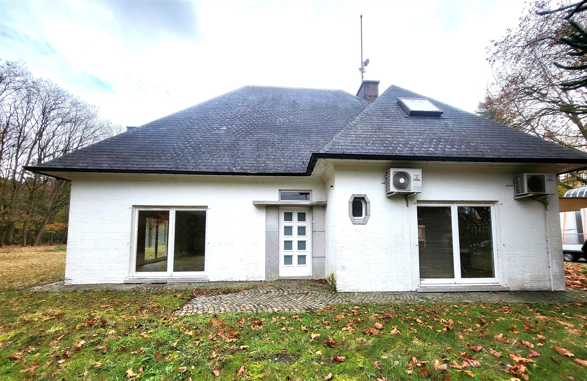 Villa met professionele opslagruimte, kelder en kantoorruimtes. foto 3