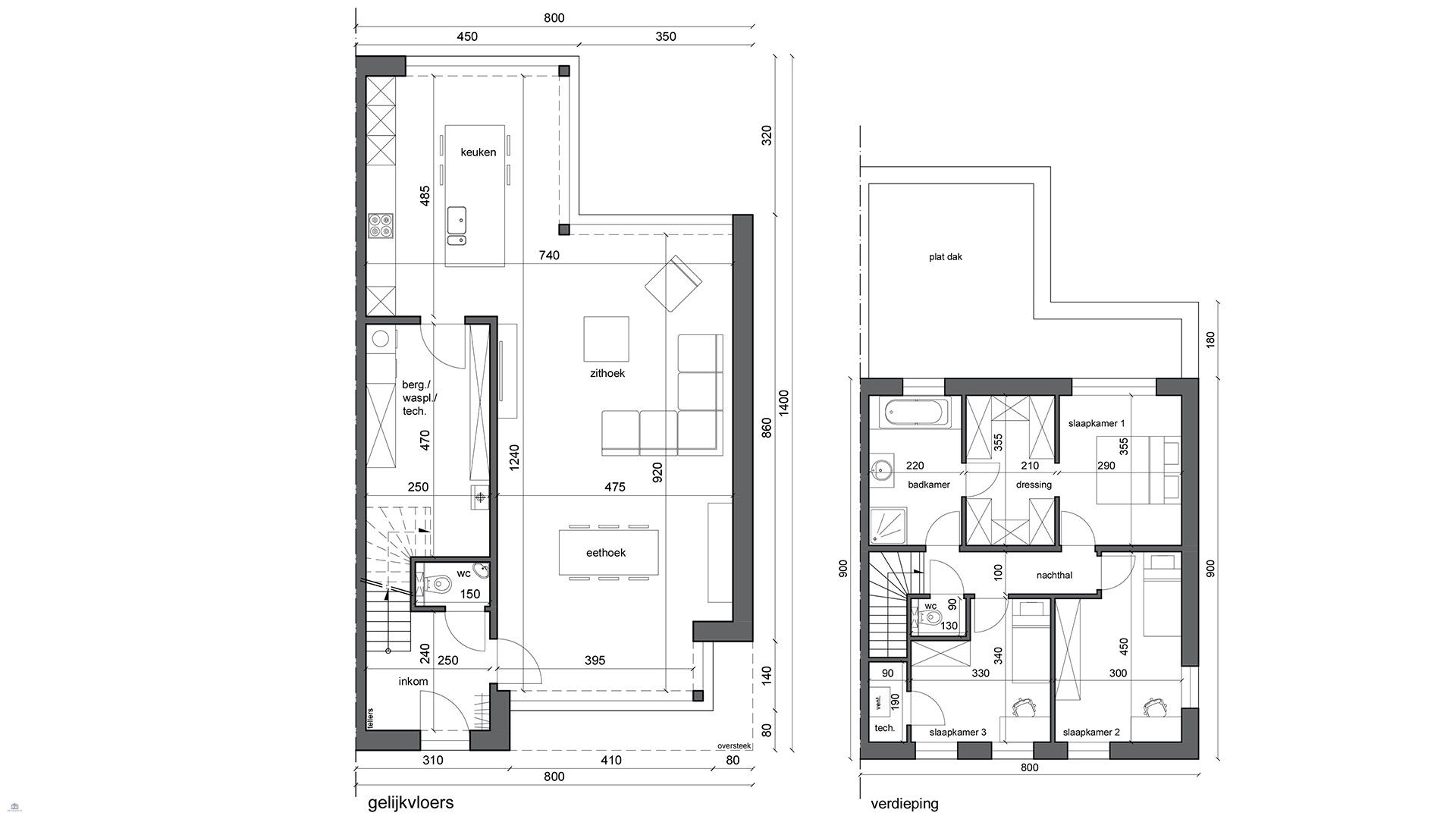 Nieuw te bouwen woning te Asse foto 3