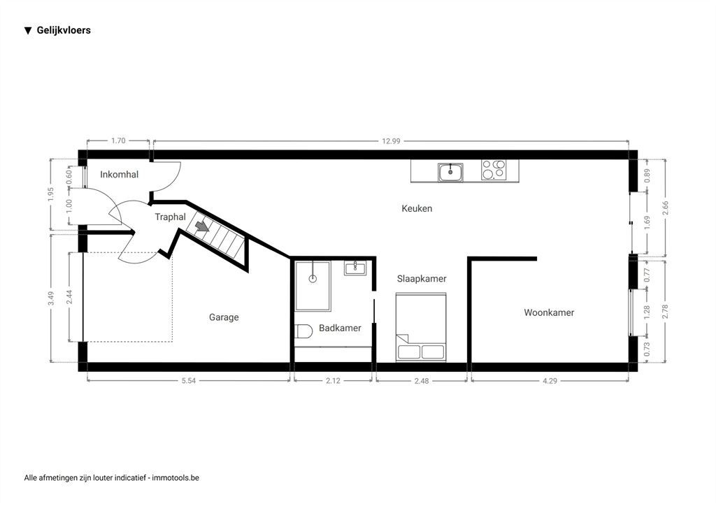 modernistiche lichte bel-etage woning foto 28