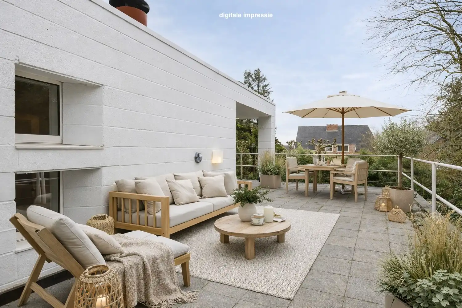 Moderen villa met 4 slaapkamers en 2 badkamers gelegen te Lanaken-Neerharen foto 2