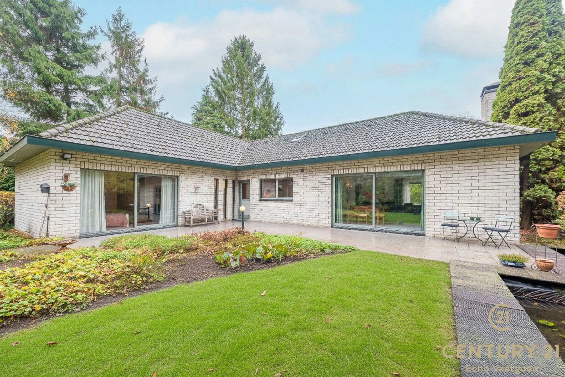 Gelijkvloerse villa op 1602m² op de "Grote Heide" foto 10