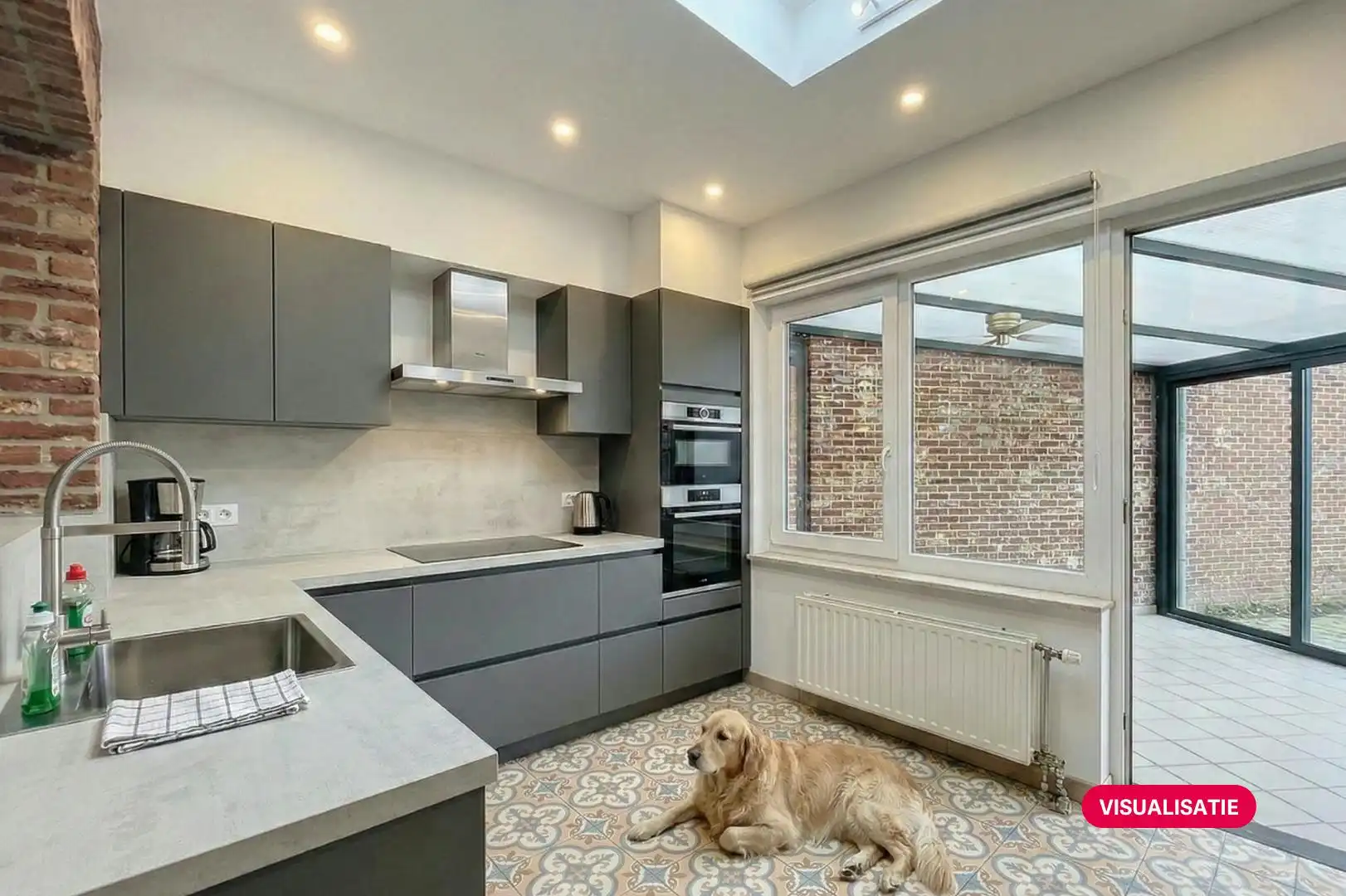 Ruime gezinswoning met diepe tuin in centrum Wuustwezel foto 9