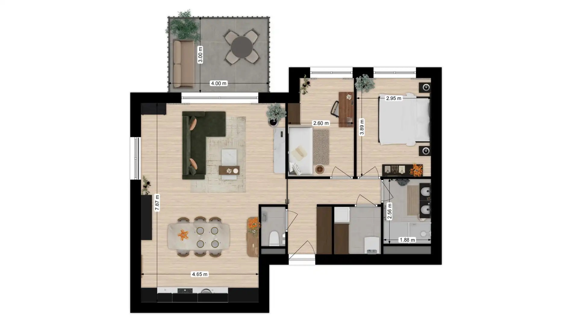 Penthouse met dakterras te koop in het hartje van Pelt! foto 21