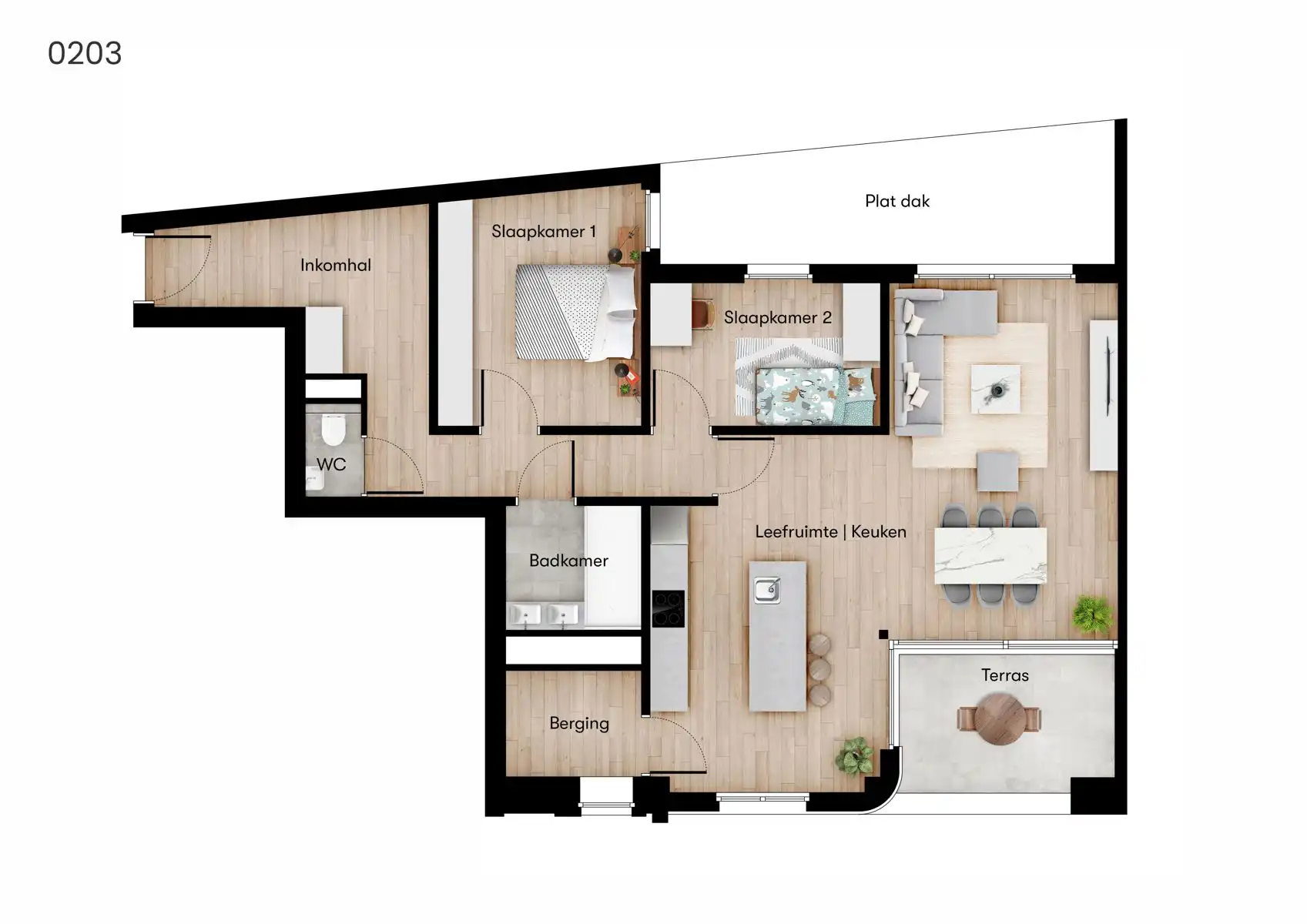 CHEMIN DE FER: 10 appartementen + 1 handelsruimte foto 3