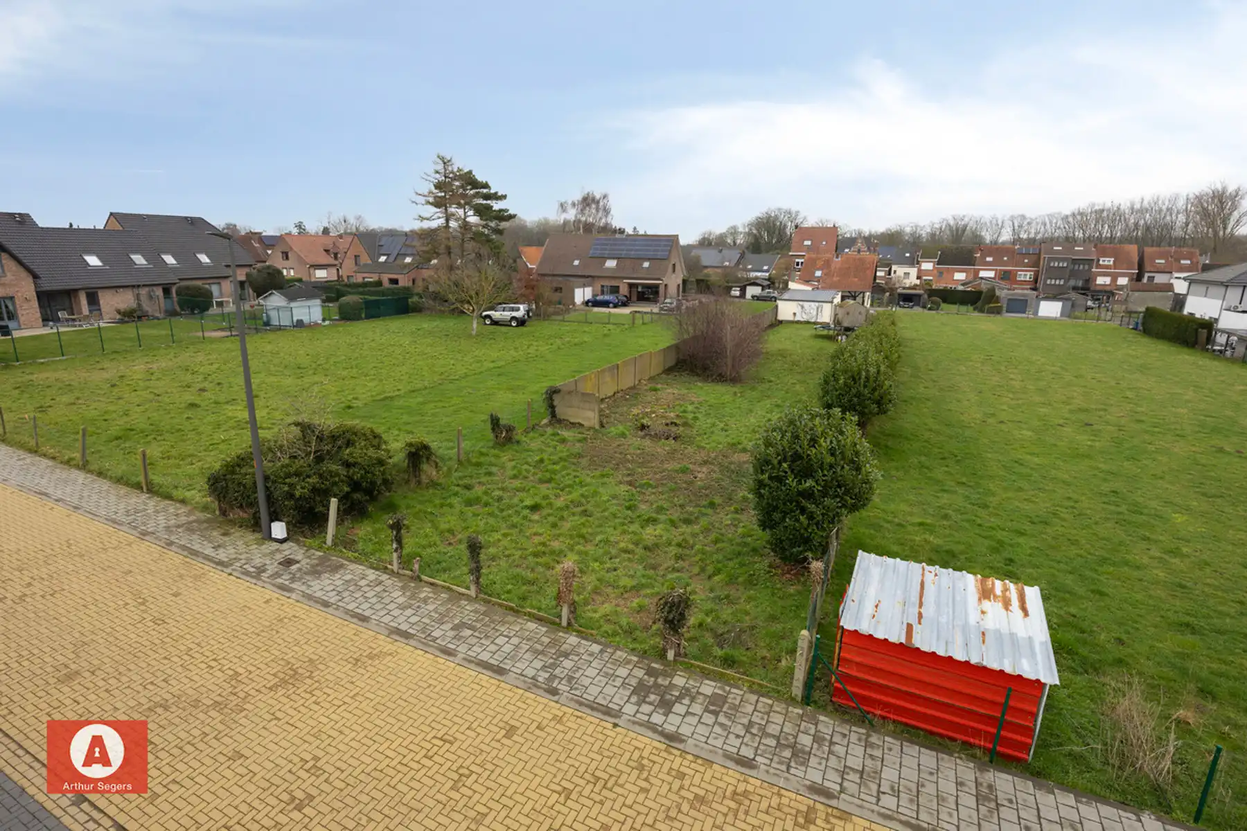 Zéér rustig gelegen bouwgrond in nieuwe verkaveling te Imde foto 4