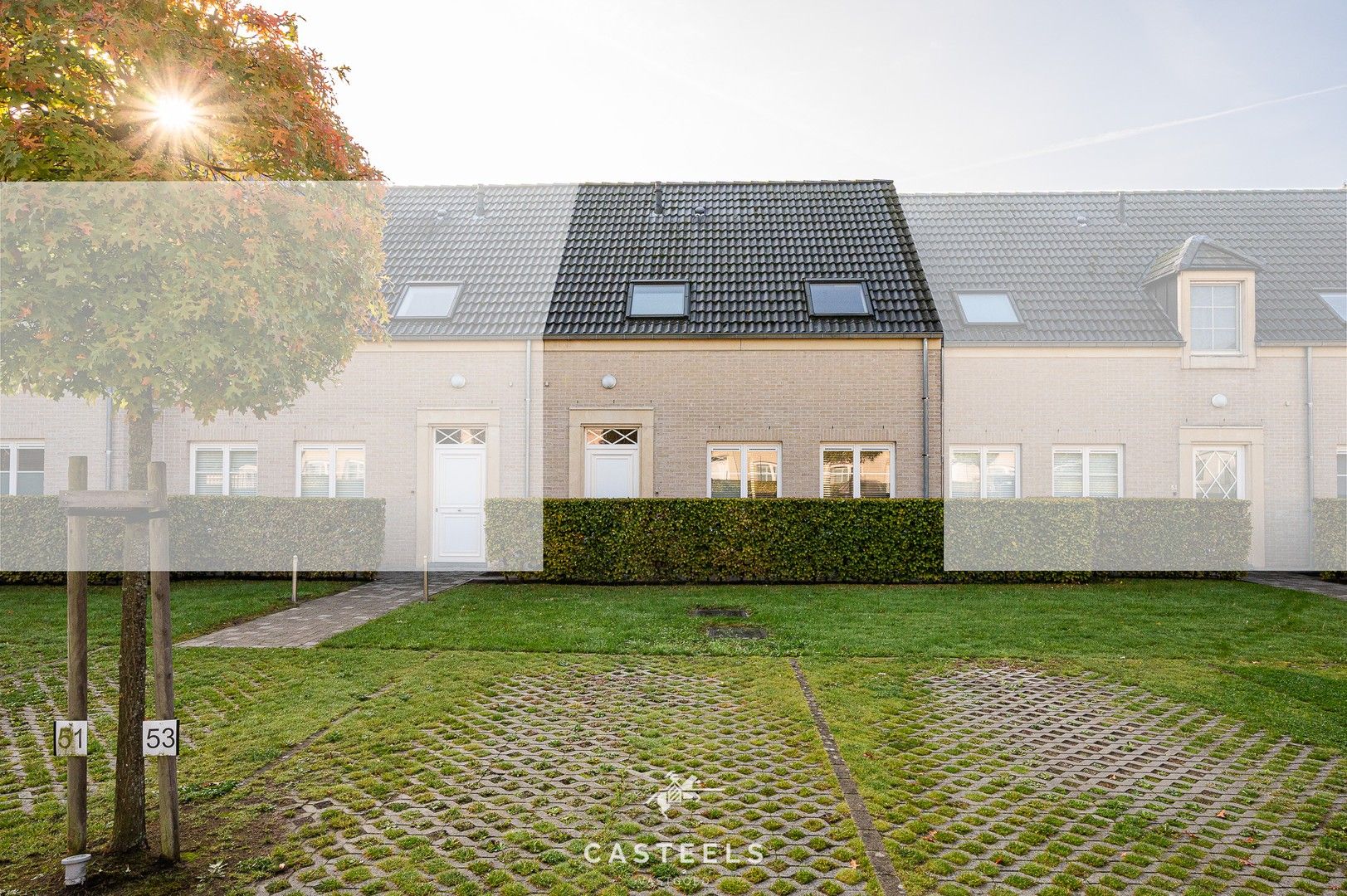 Instapklare gezinswoning in rustig woonerf te Laarne te koop foto 3