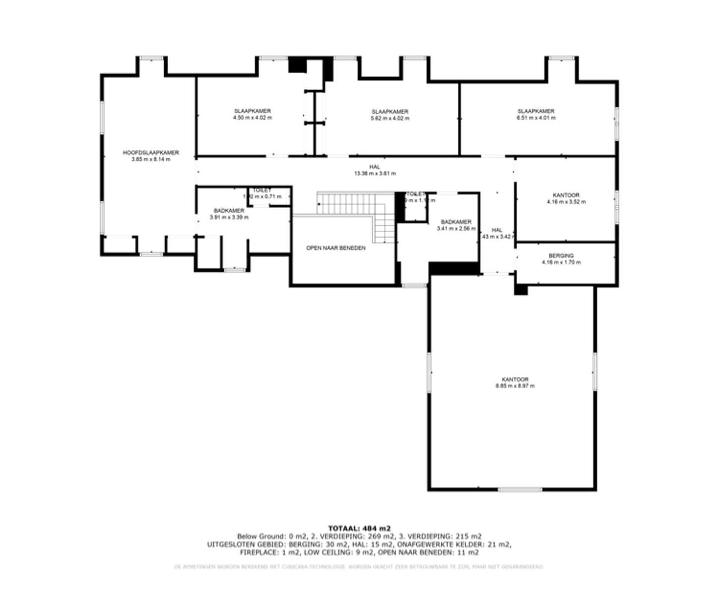 VILLA op 32,91are  met6 slks- kantoren- garages en tuin foto 28