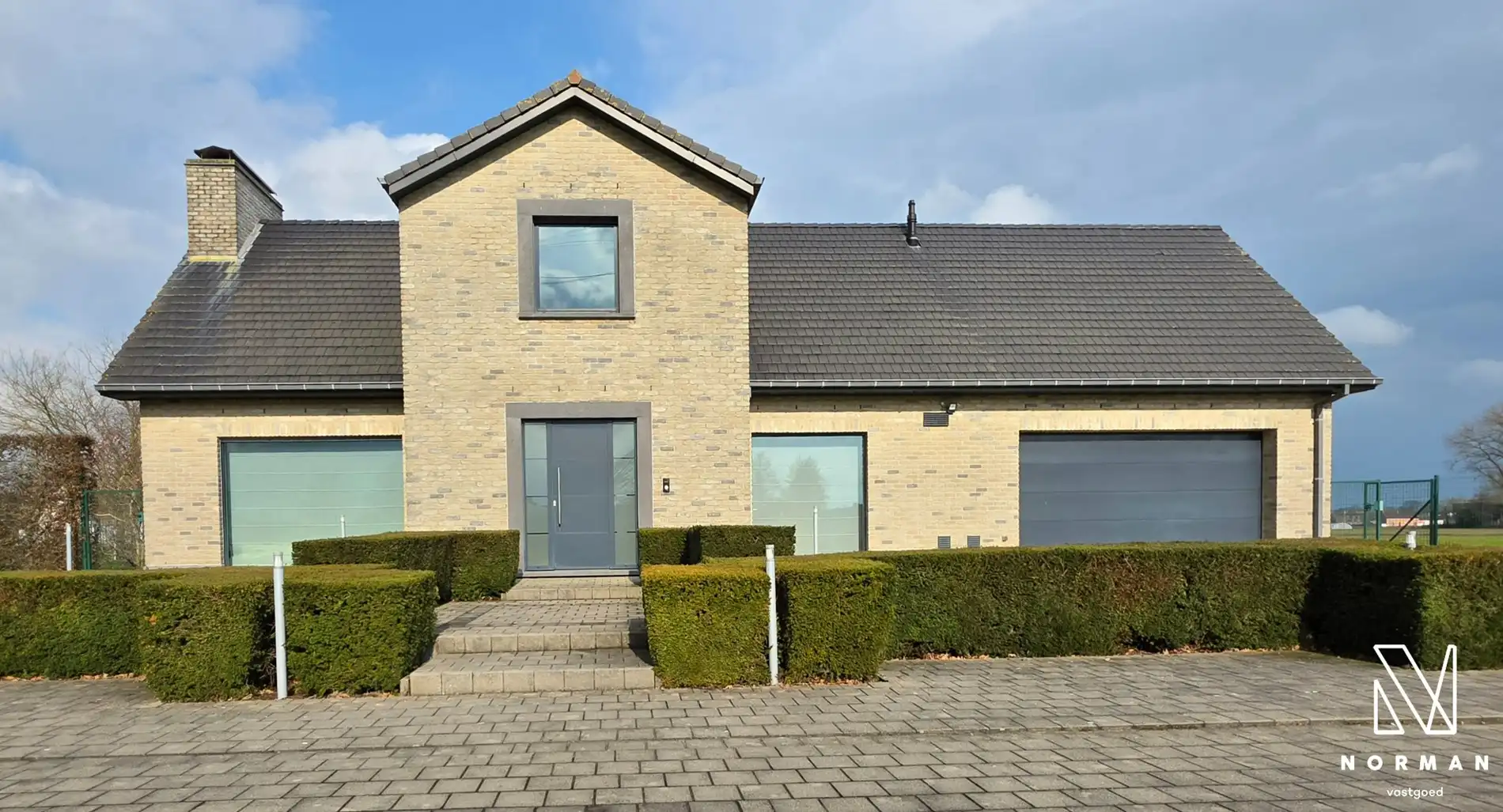 Prachtig domein met luxueuze instapklare villa, grote tuin en landbouwgrond in Hulste foto 3