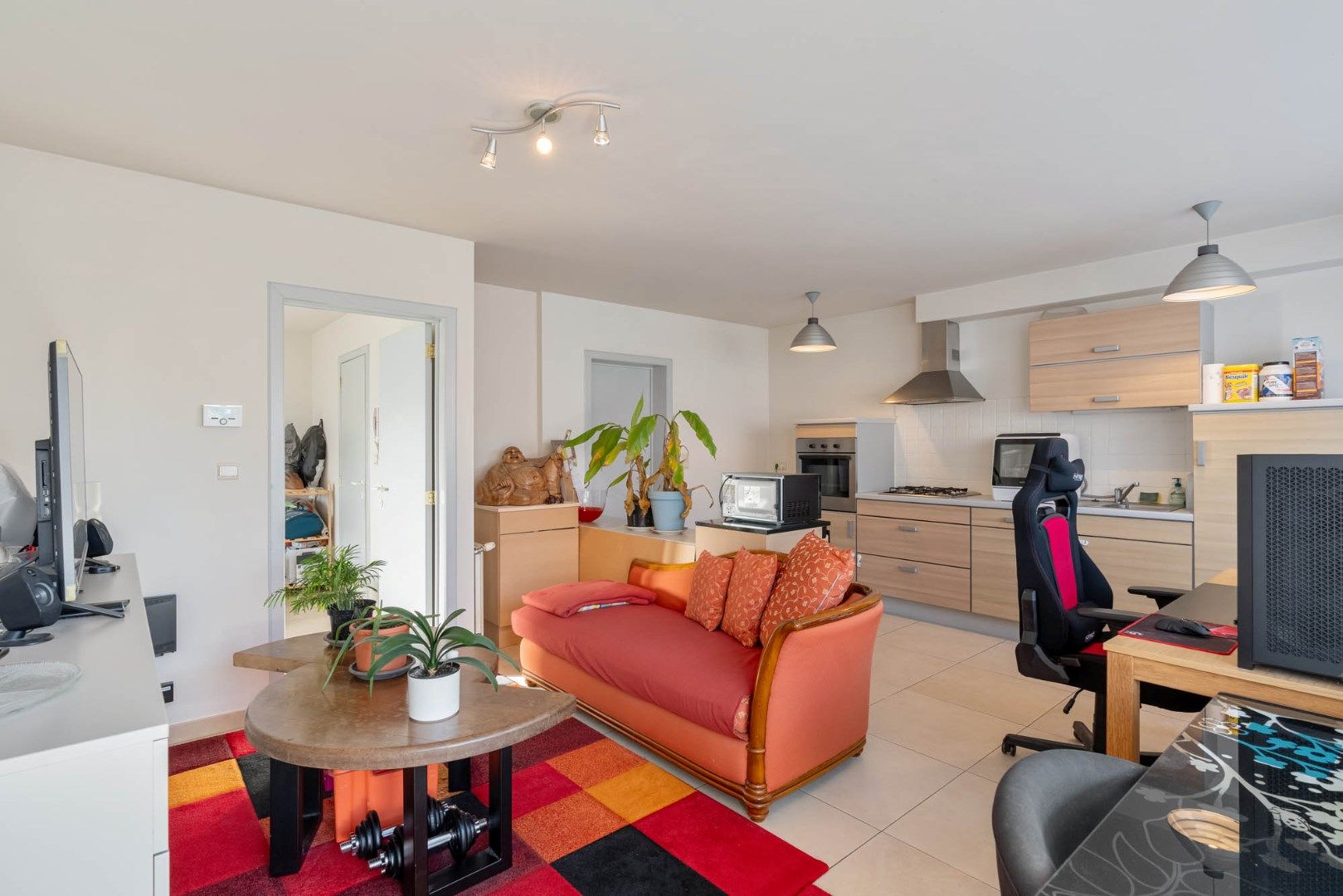 Gelijkvloersappartement met 1 slaapkamer en twee standplaatsen te Riemst, Vlijtingen foto 7