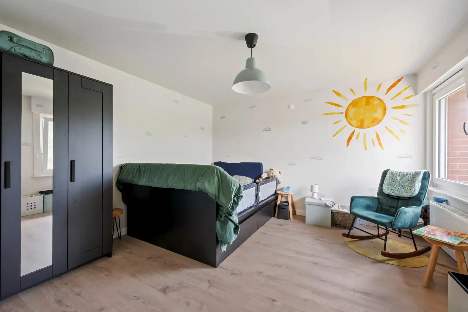 Instapklare woning met 3 slaapkamers, dressing, garage en tuin op een rustige ligging in Ledegem foto 13