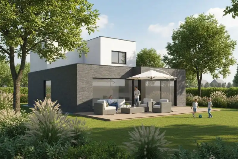 Nieuw te bouwen alleenstaande woning te Lochristi. foto 4