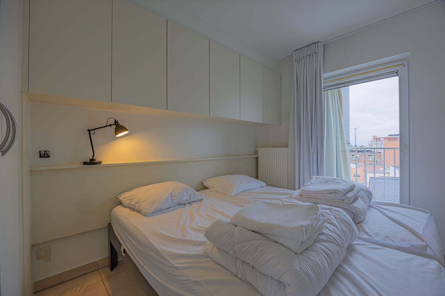 Studio met frontaal zeezicht op de zeedijk van Blankenberge foto 8