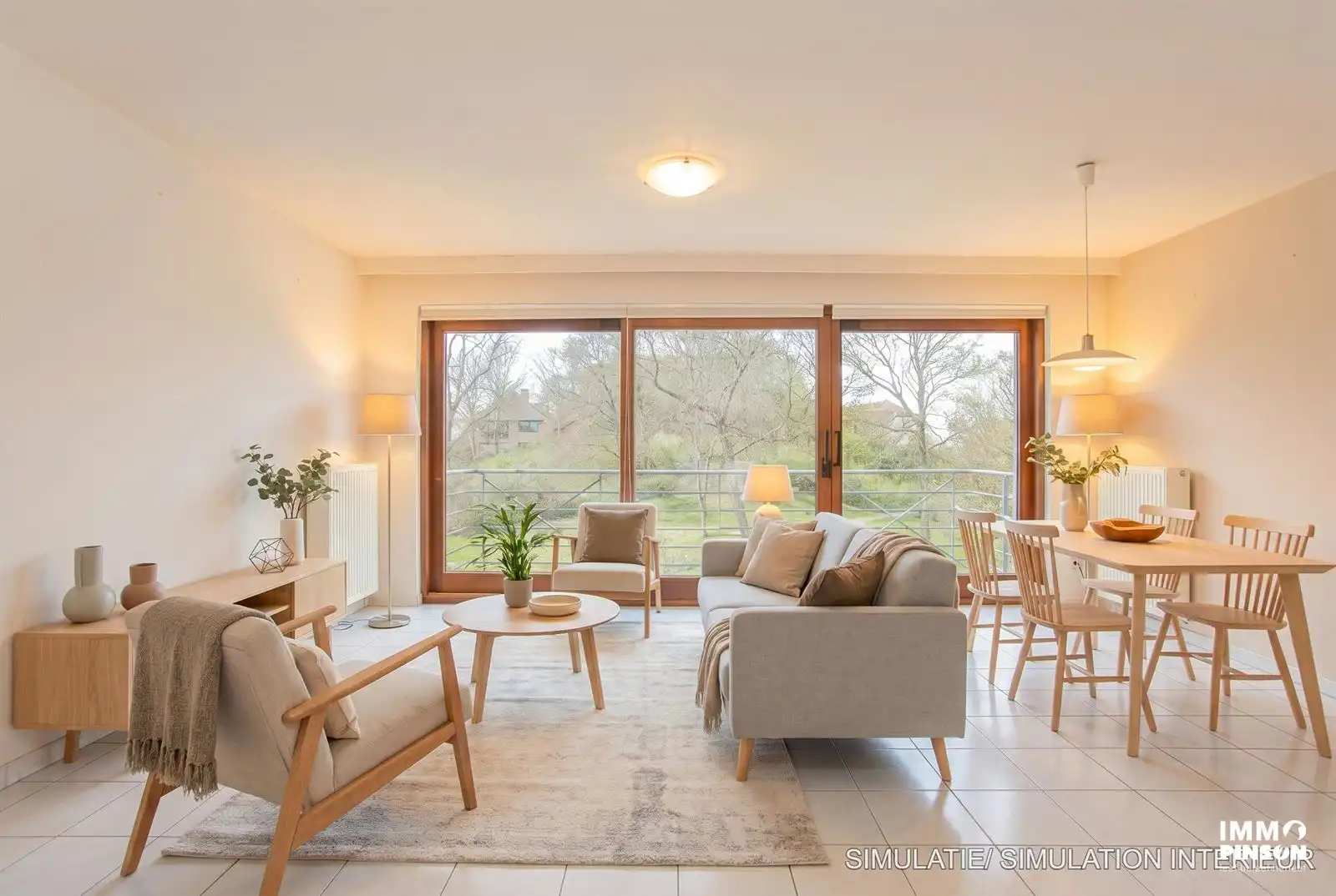 Centraal gelegen zonnig appartement met prachtig zicht op de Kykhill  foto 2