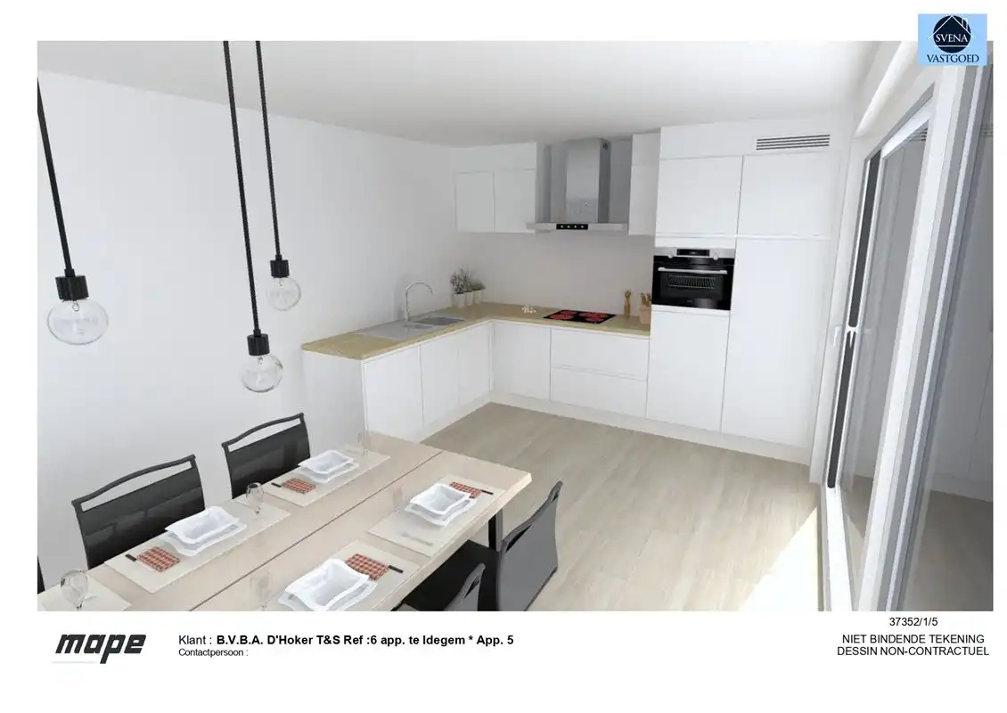 DUPLEX NIEUWBOUWAPPARTEMENT MET 2 SLAAPKAMERS EN 2 TERRASSEN  foto 5