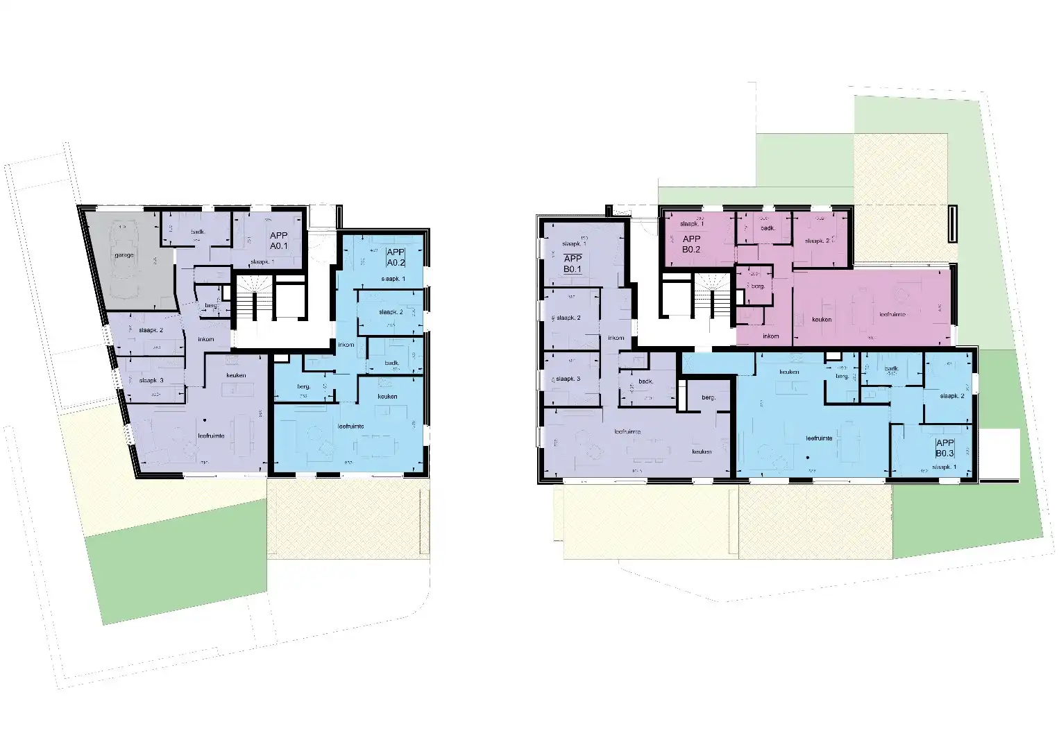 Gelijkvloers nieuwbouwappartement met twee slaapkamers en tuin  foto 5
