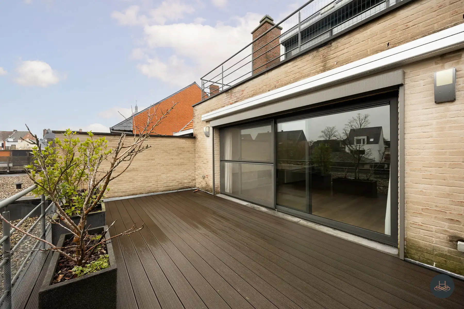 Zeer ruim triplex appartement in centrum Haacht foto 14