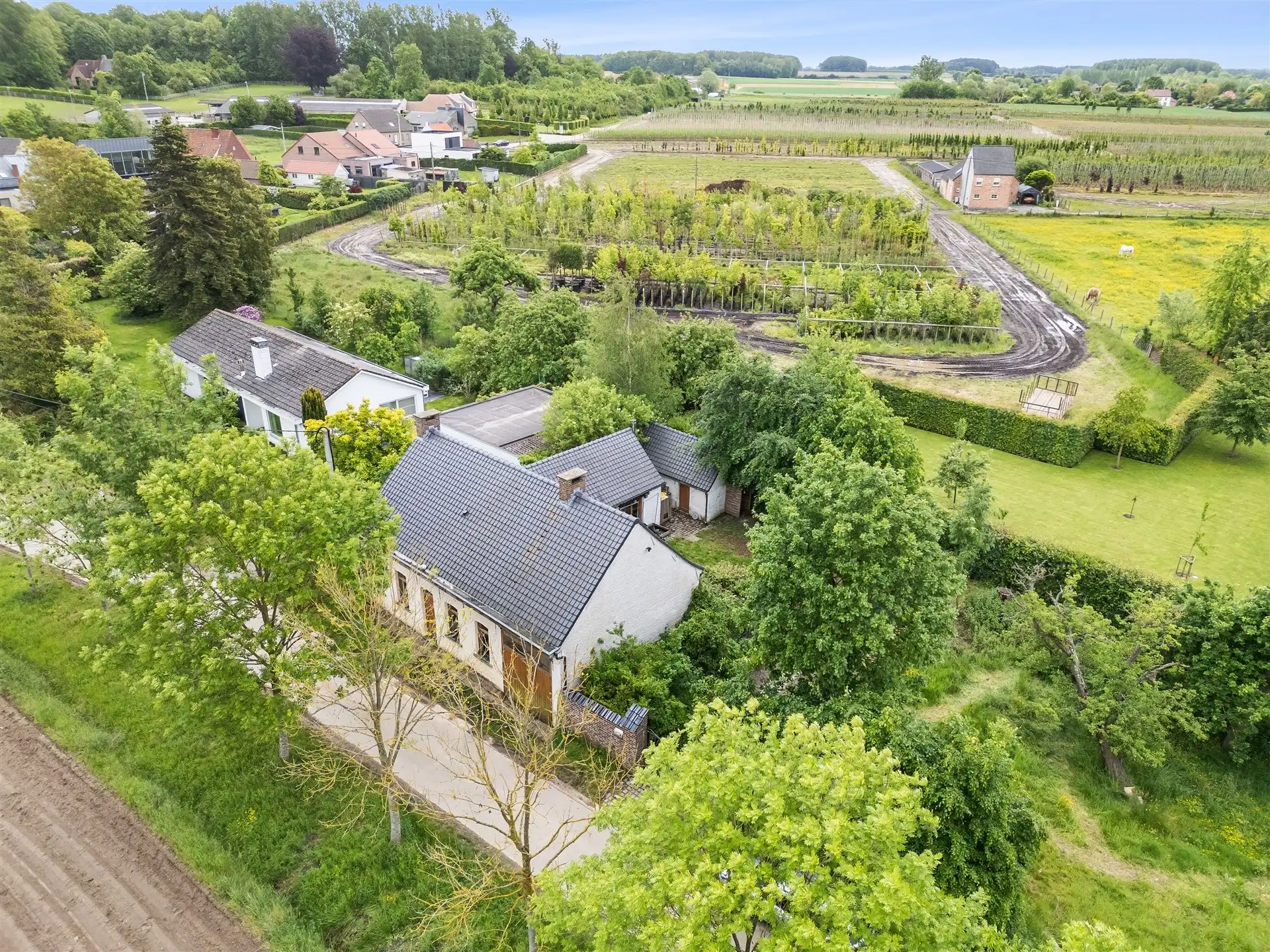 Charmante L-woning in het groene Oosterzele foto 25