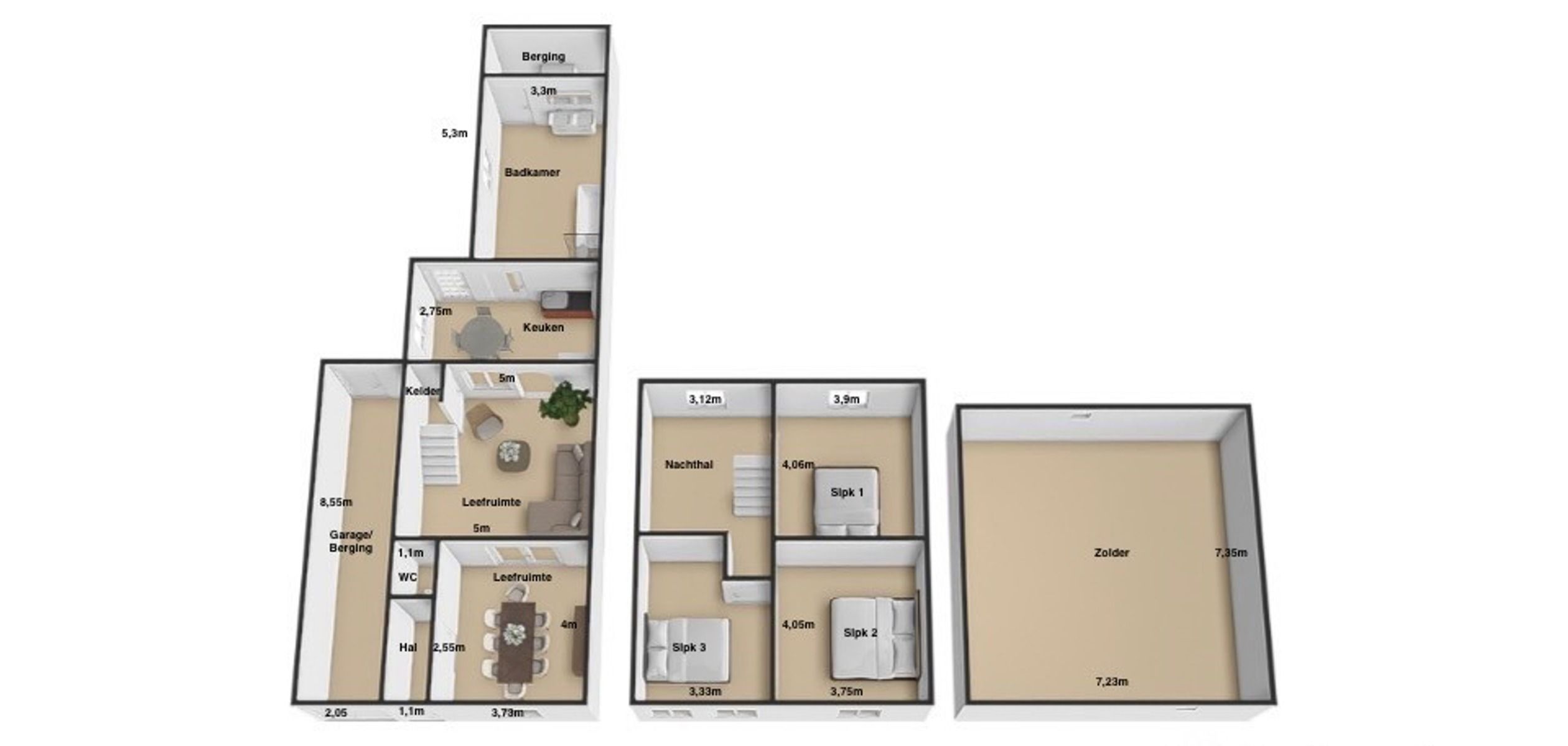 Centraal gelegen én Karaktervolle woning met 3 SLPK én tuin! foto 21