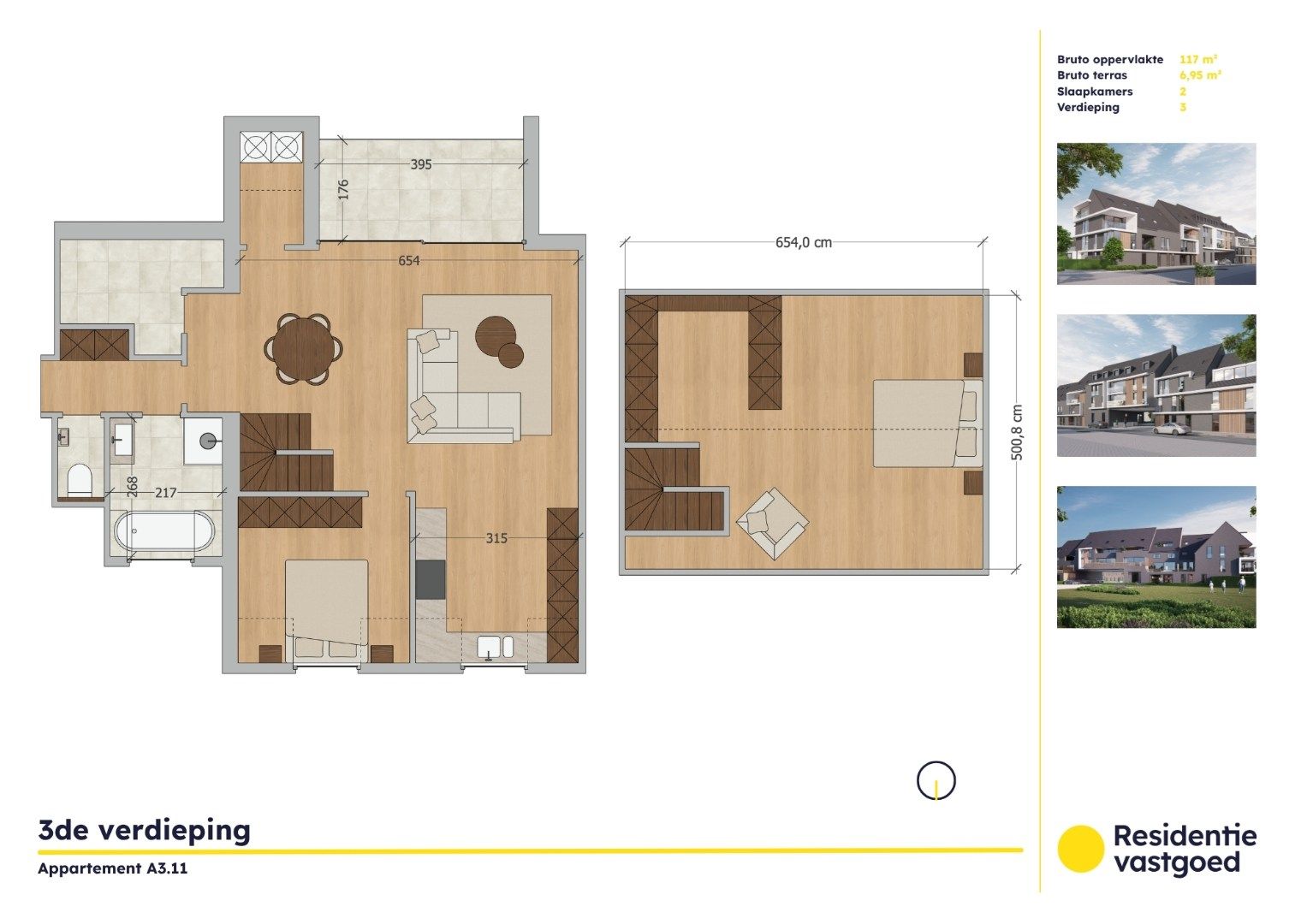Appartement te koop Zandvoordsestraat 25 -/A3.11 - 8460 Oudenburg