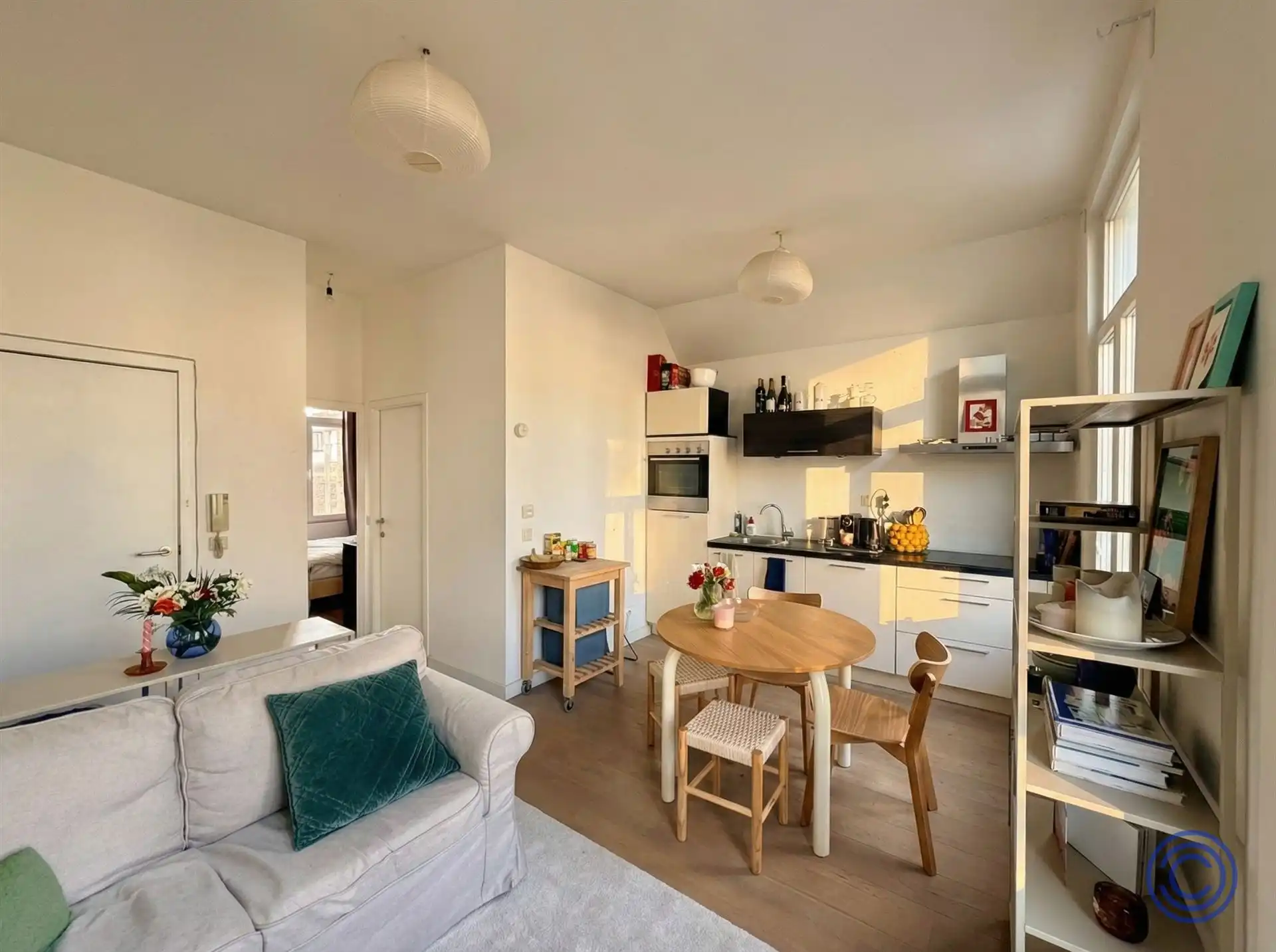 Super gezellig gemeubeld 1 slpk app foto 3