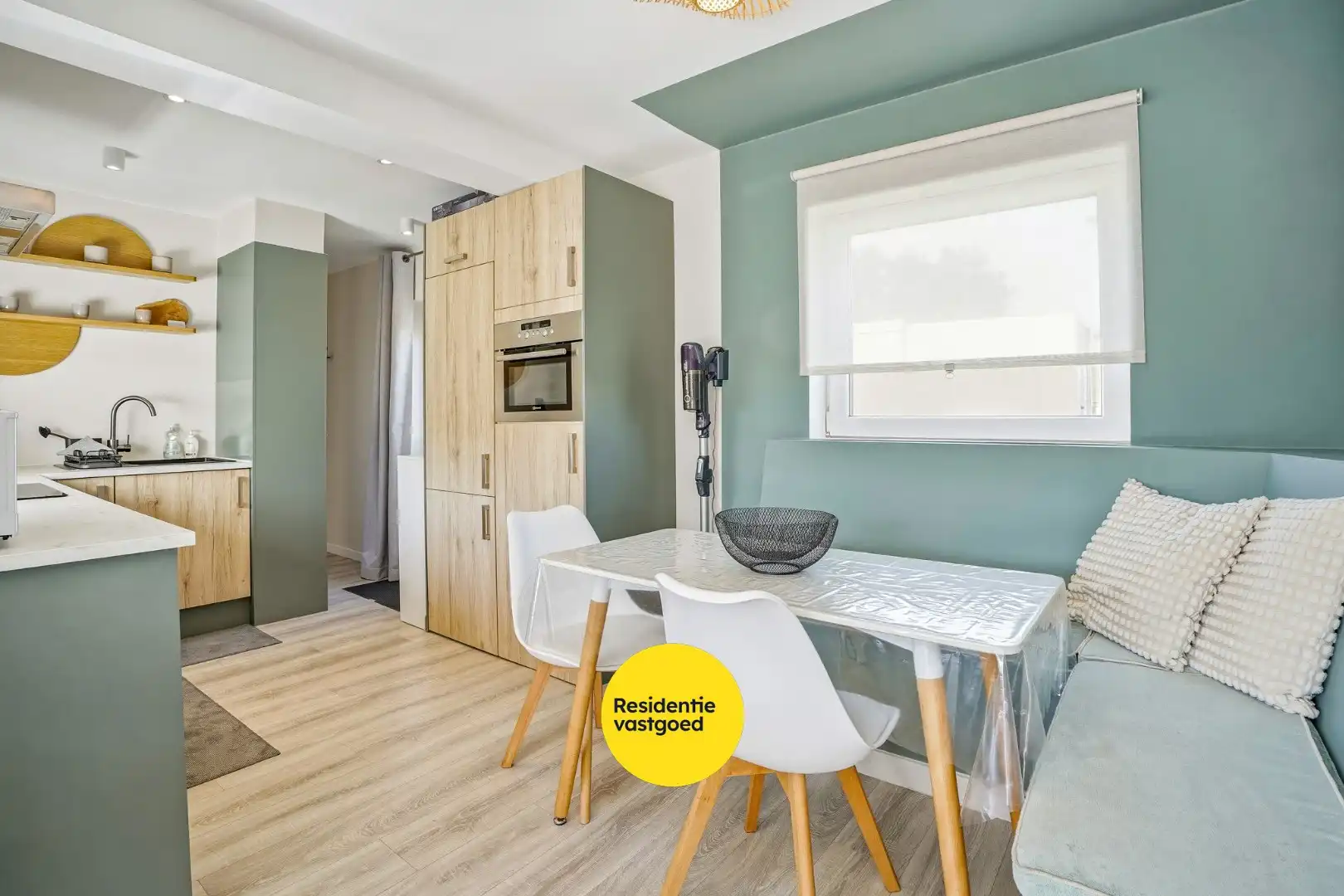 Hoofdfoto van de publicatie: Recent gerenoveerde vakantiewoning (type bungalow) met 2 slaapkamers te Koksijde. 