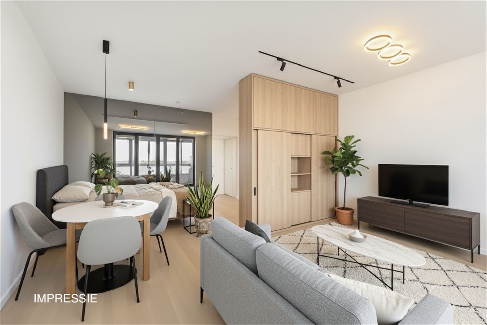 Nieuwbouwstudio met Overdekt Terras en Zicht op Schelde foto 6